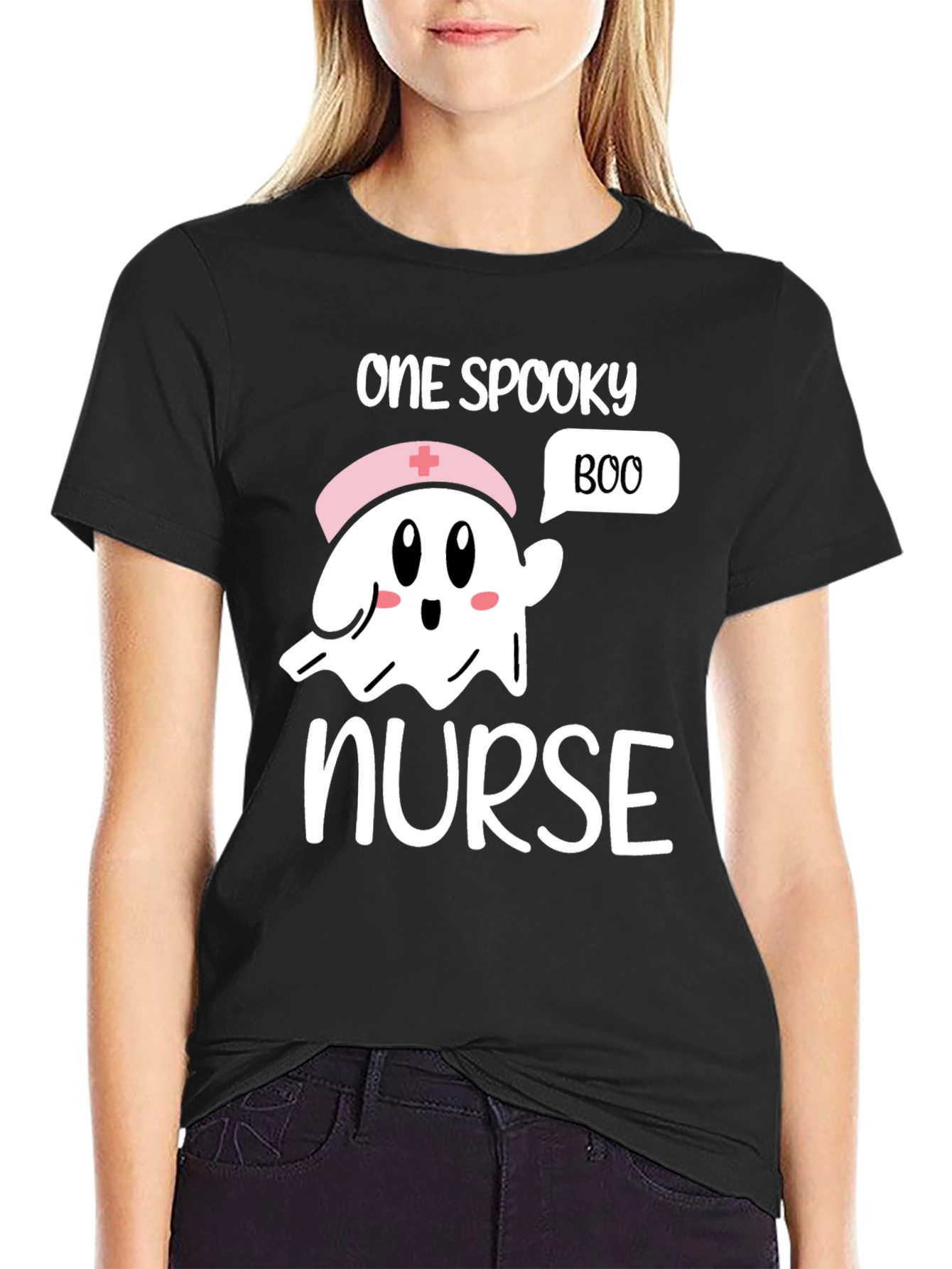 One Spooky Nurse Halloween T-Shirt
