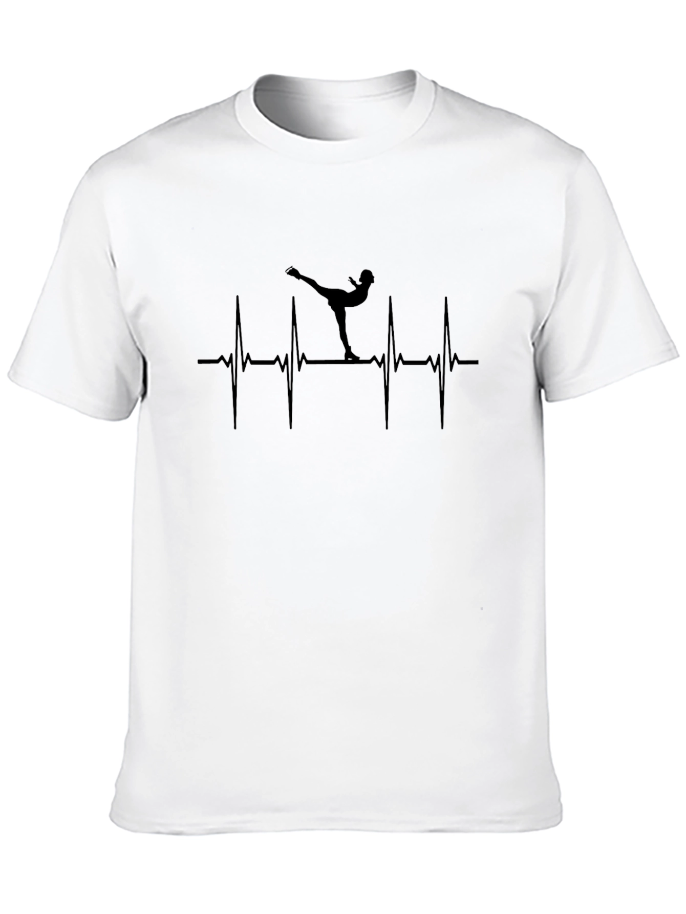 Karate Heartbeat Black T-Shirt | Martial Arts Tee