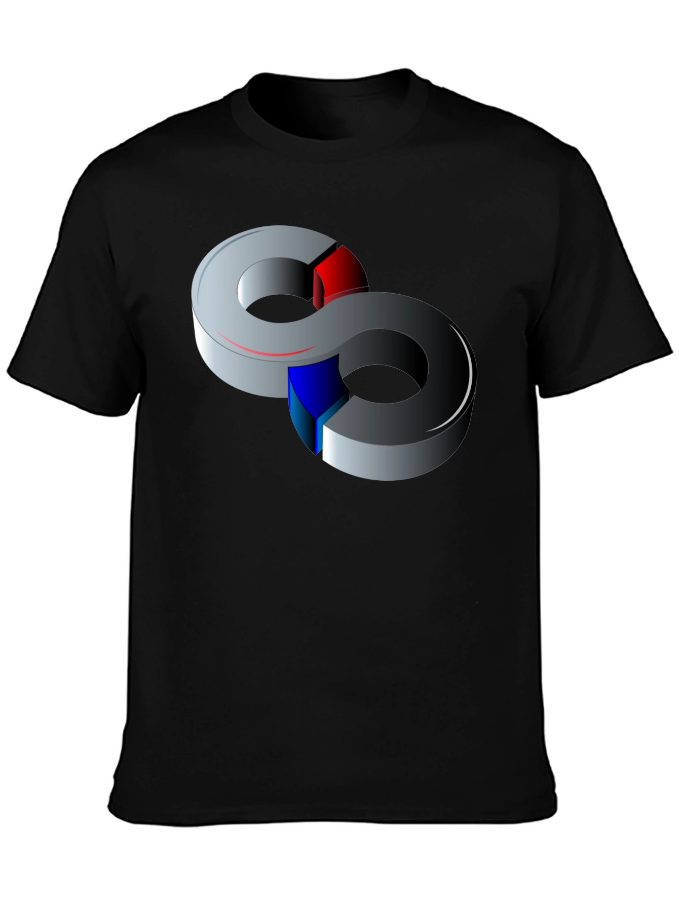 Abstract Illusion T-Shirt - Modern Art Tee