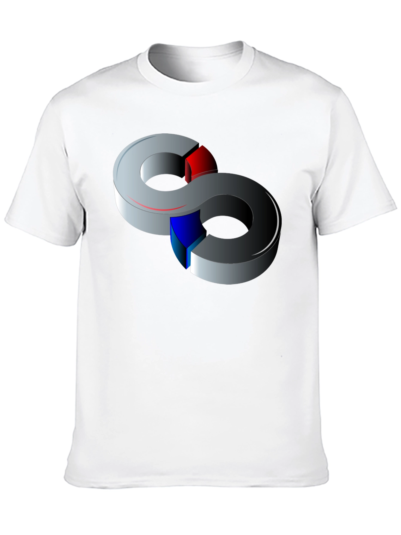 Abstract Illusion T-Shirt - Modern Art Tee