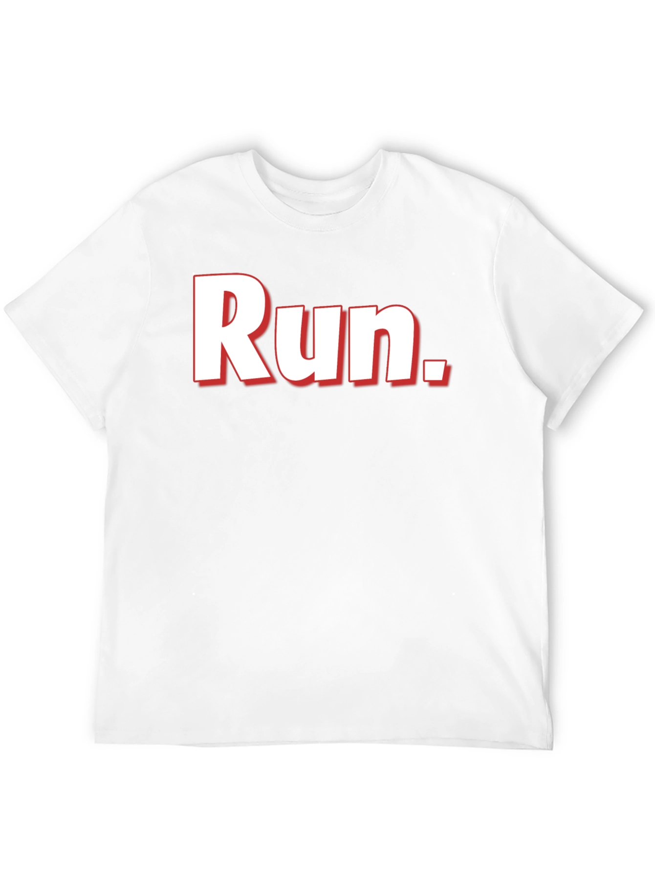 Run Graphic Tee - Stylish Comfort