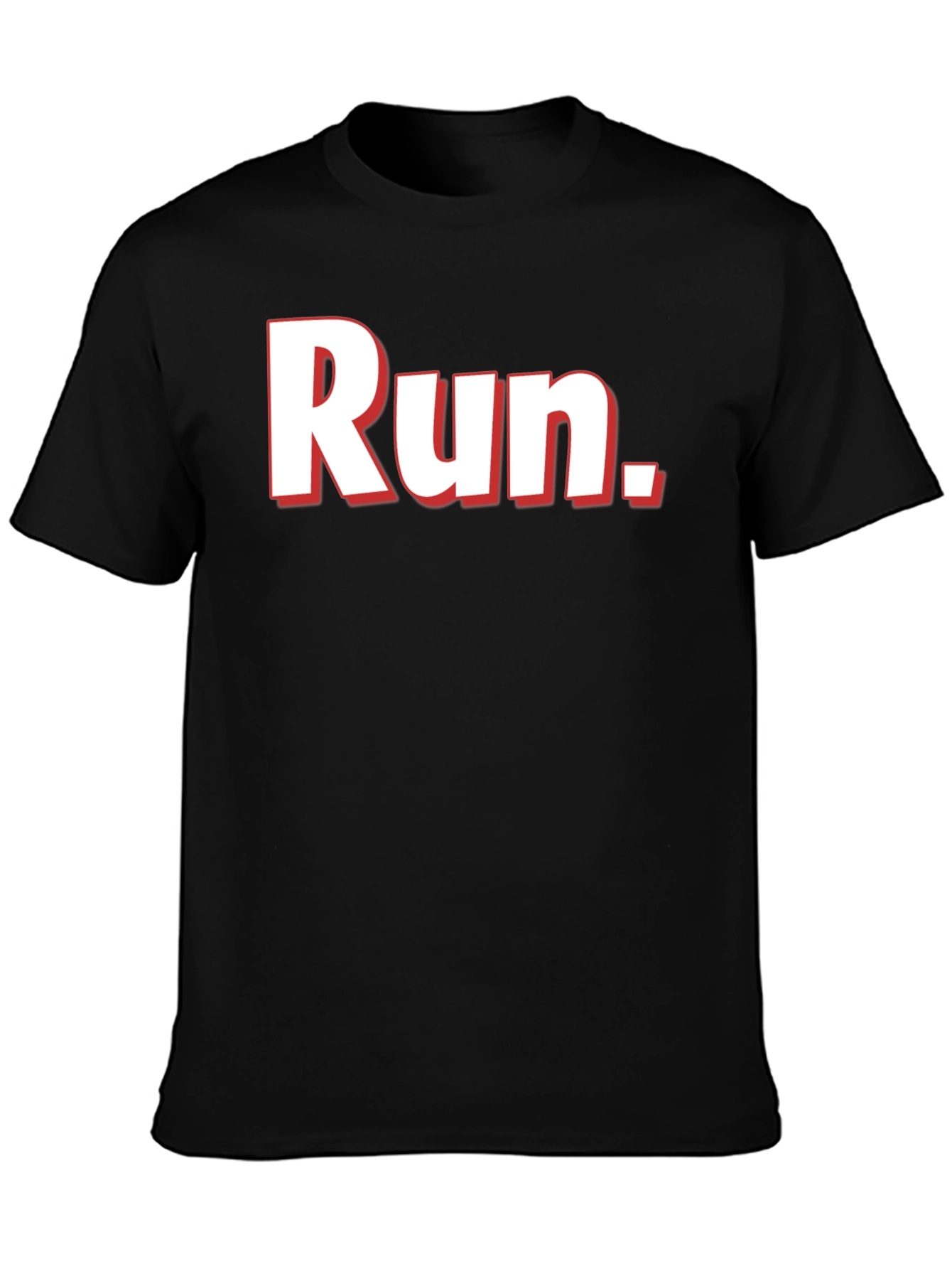 Run Graphic Tee - Stylish Comfort