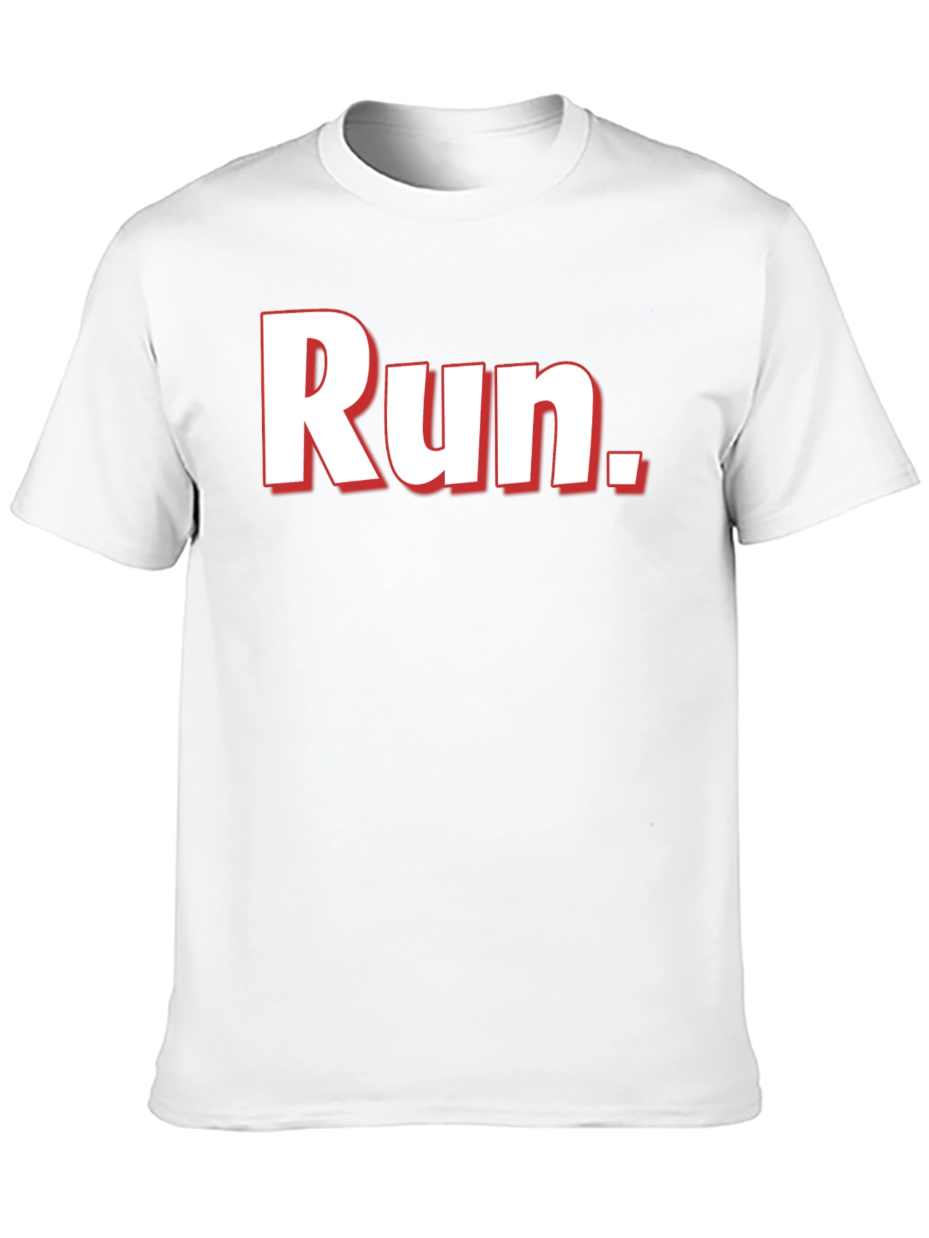 Run Graphic Tee - Stylish Comfort