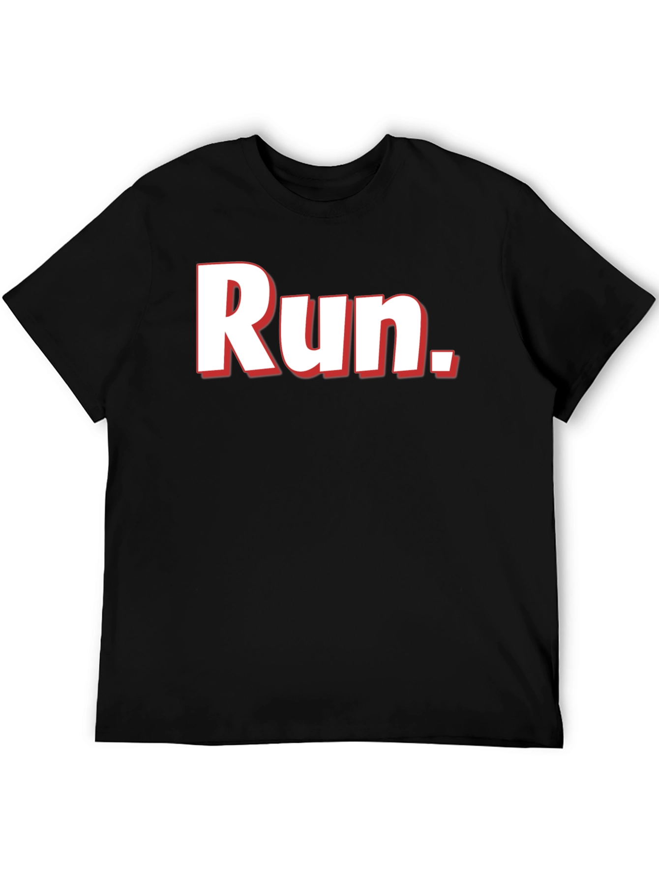 Run Graphic Tee - Stylish Comfort