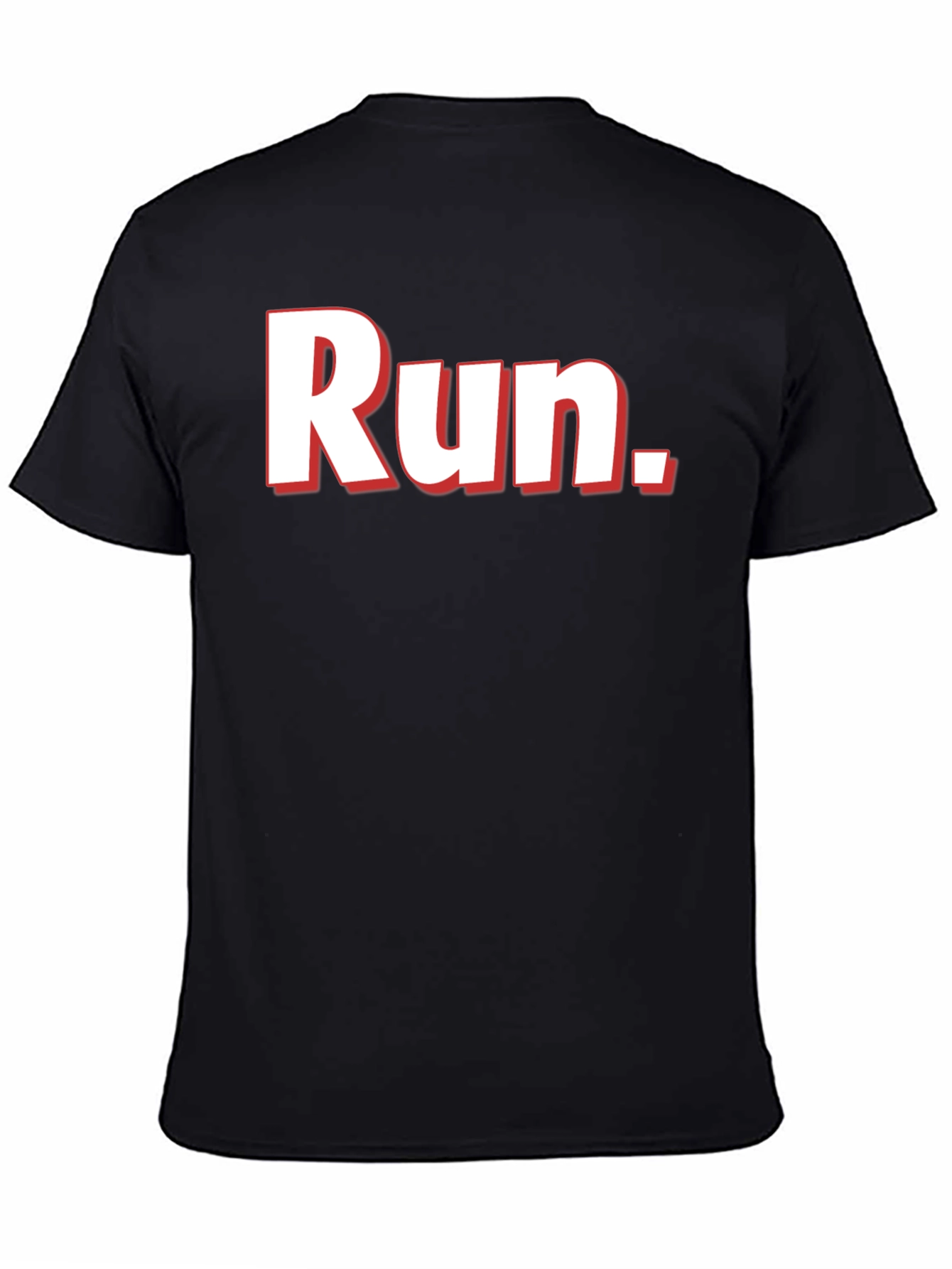 Run Graphic Tee - Stylish Comfort