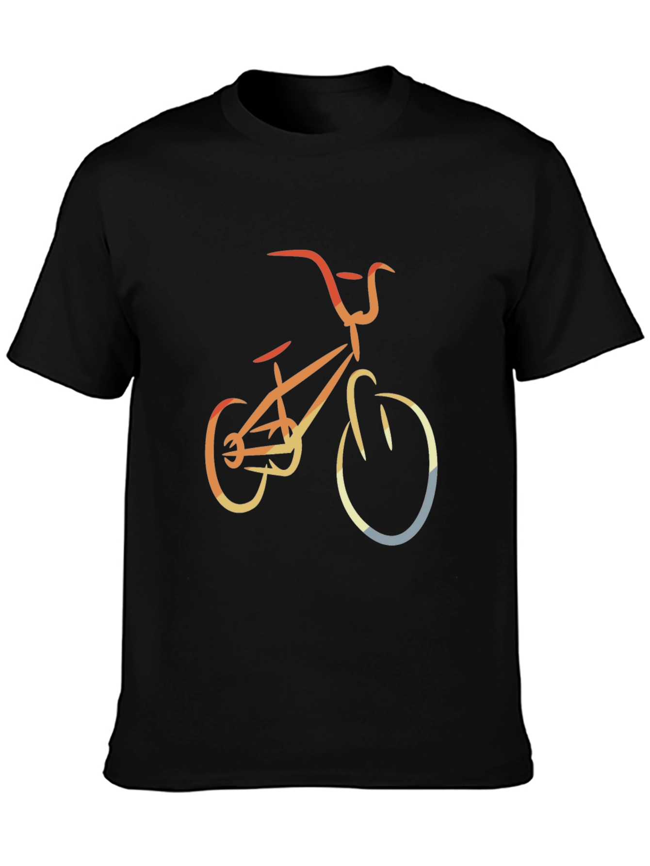 Retro Style Bicycle Graphic Tee