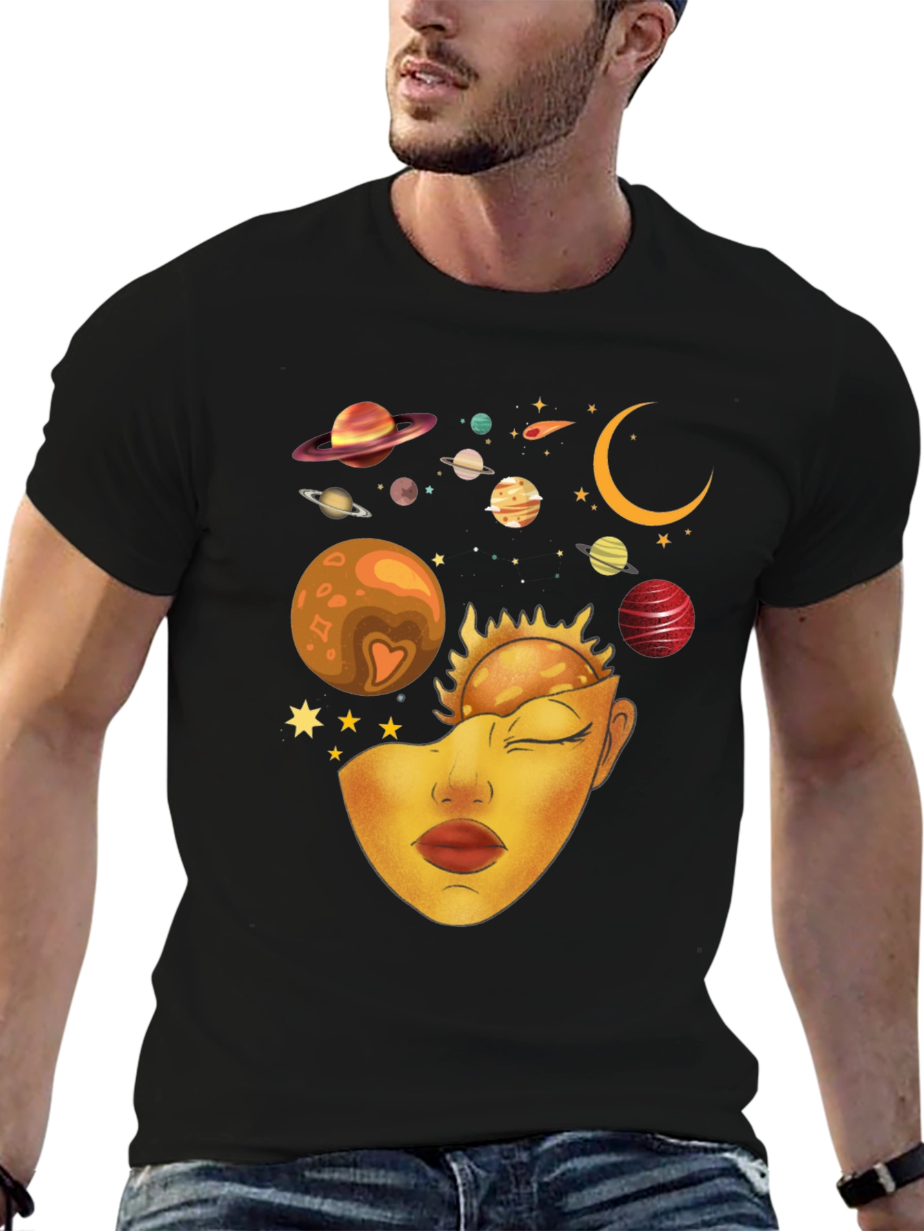 Celestial Mind T-Shirt - Space Lovers Dream