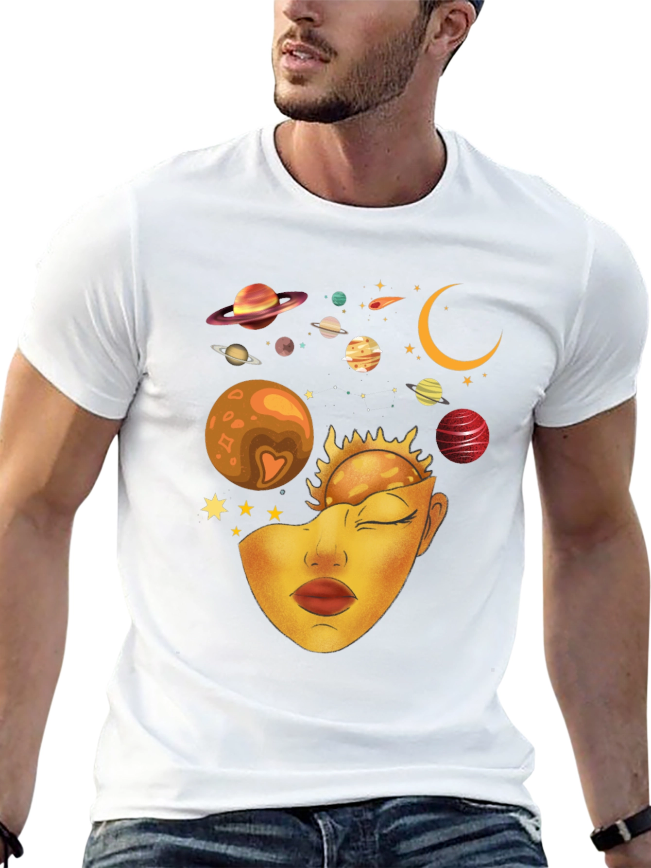 Celestial Mind T-Shirt - Space Lovers Dream