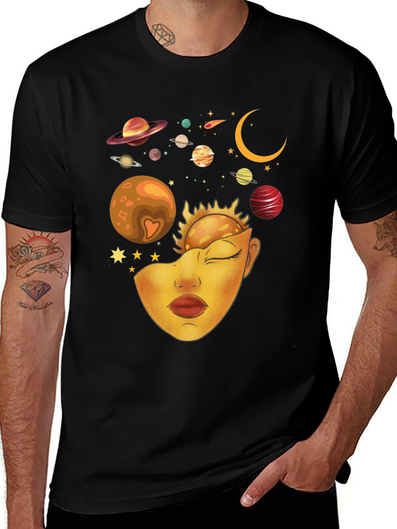 Celestial Mind T-Shirt - Space Lovers Dream