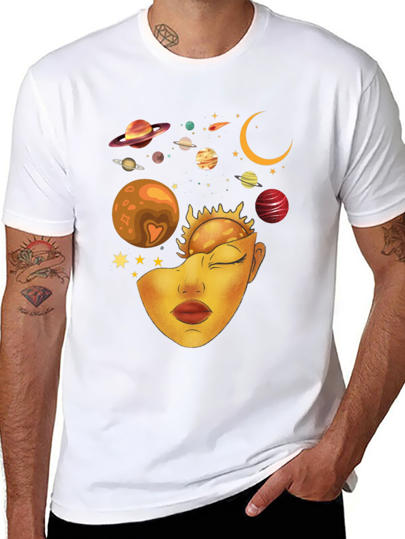 Celestial Mind T-Shirt - Space Lovers Dream