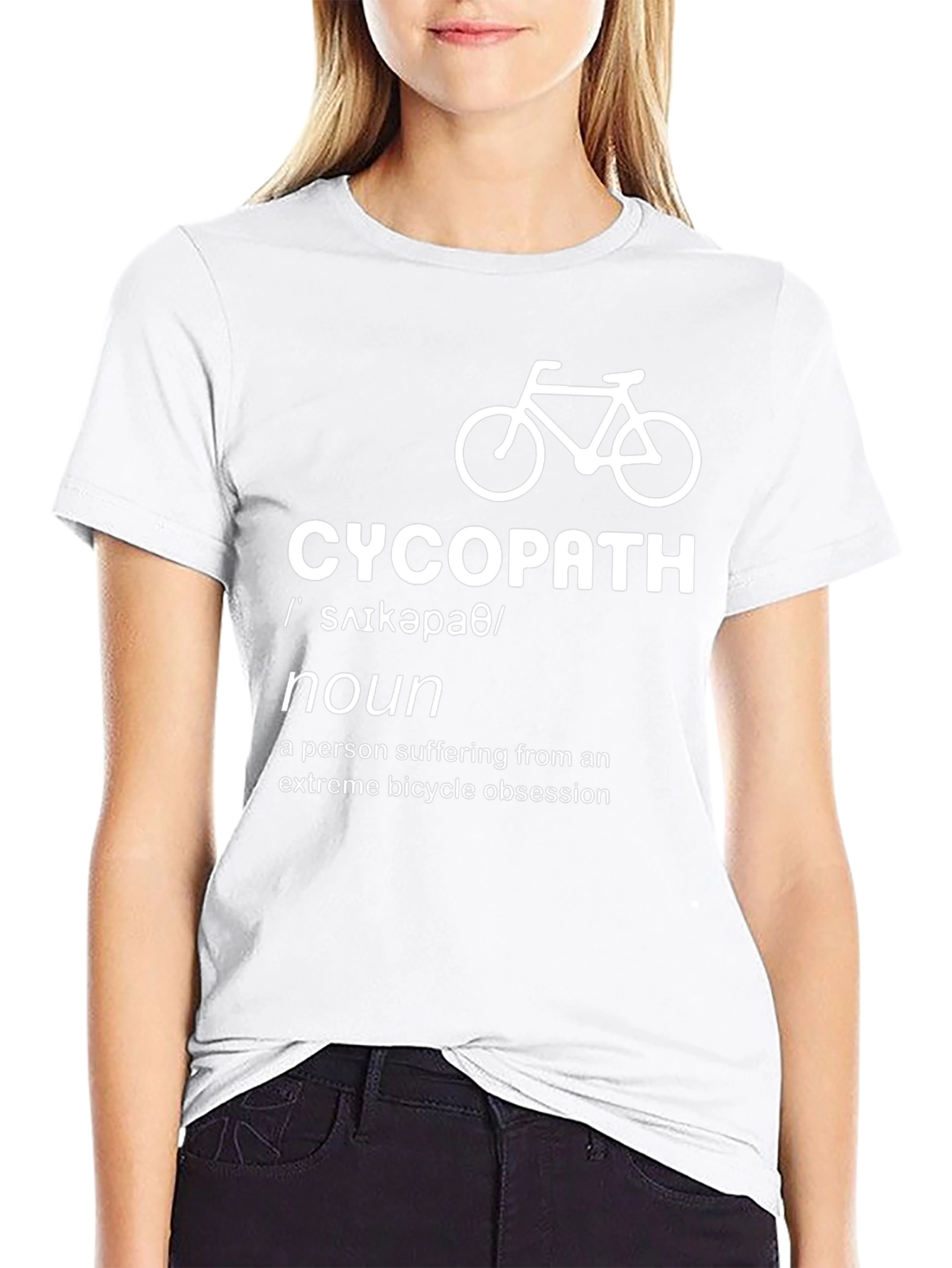 Cycopath Definition T-Shirt - Bicycle Obsession Tee