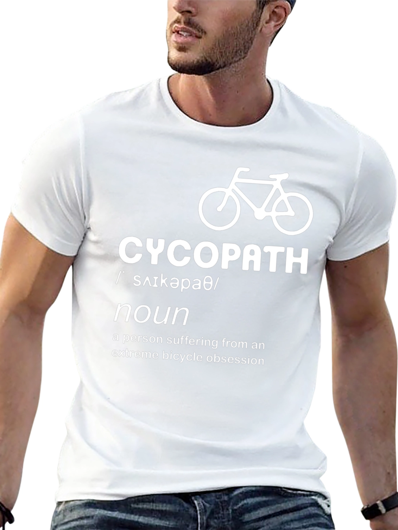 Cycopath Definition T-Shirt - Bicycle Obsession Tee