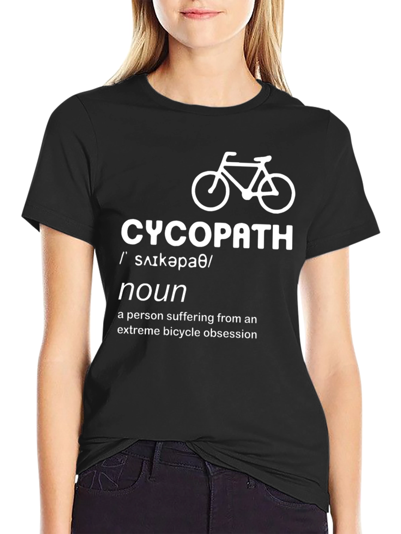 Cycopath Definition T-Shirt - Bicycle Obsession Tee