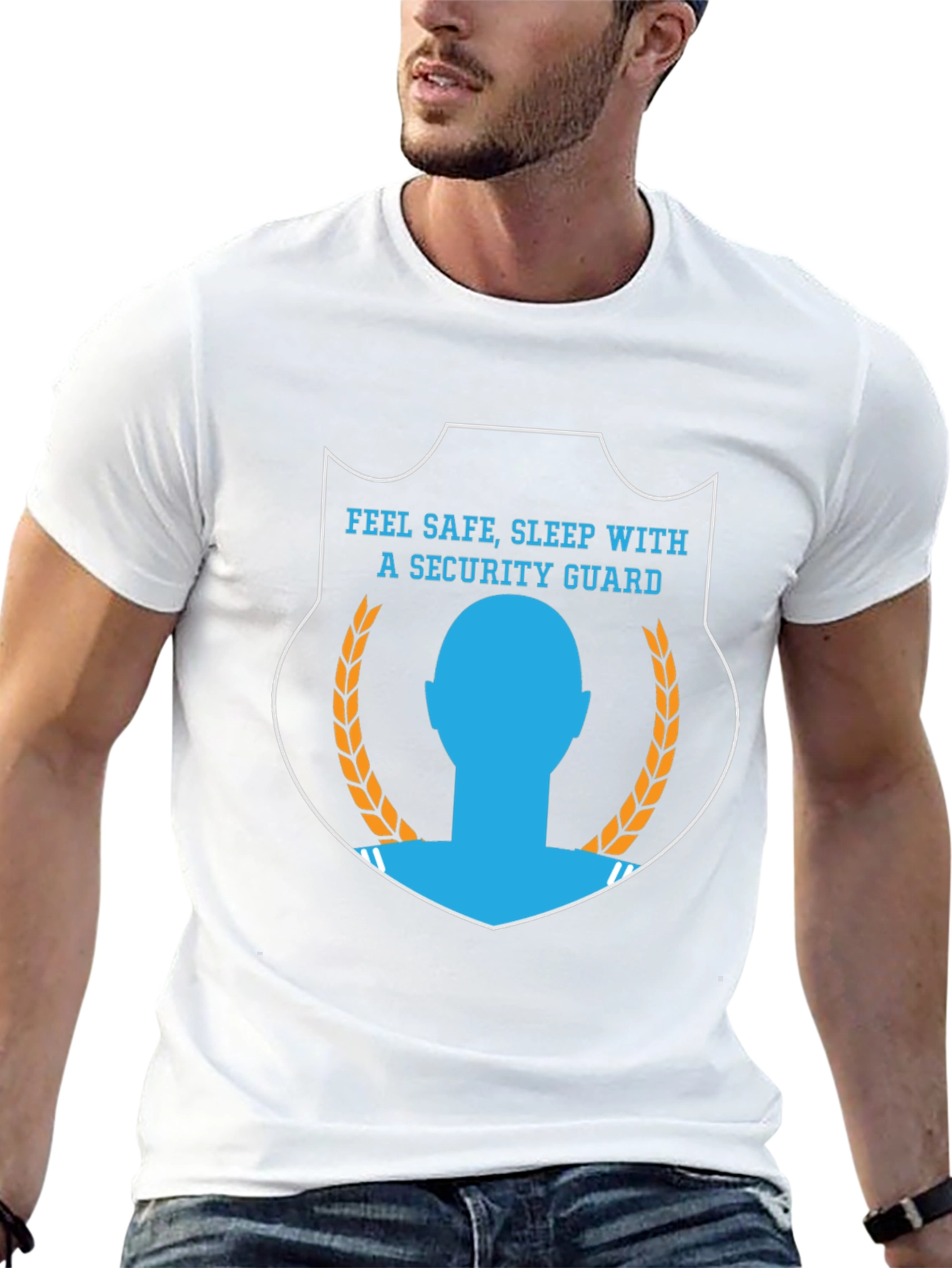 Feel Safe Sleep With a Security Guard T-Shirt