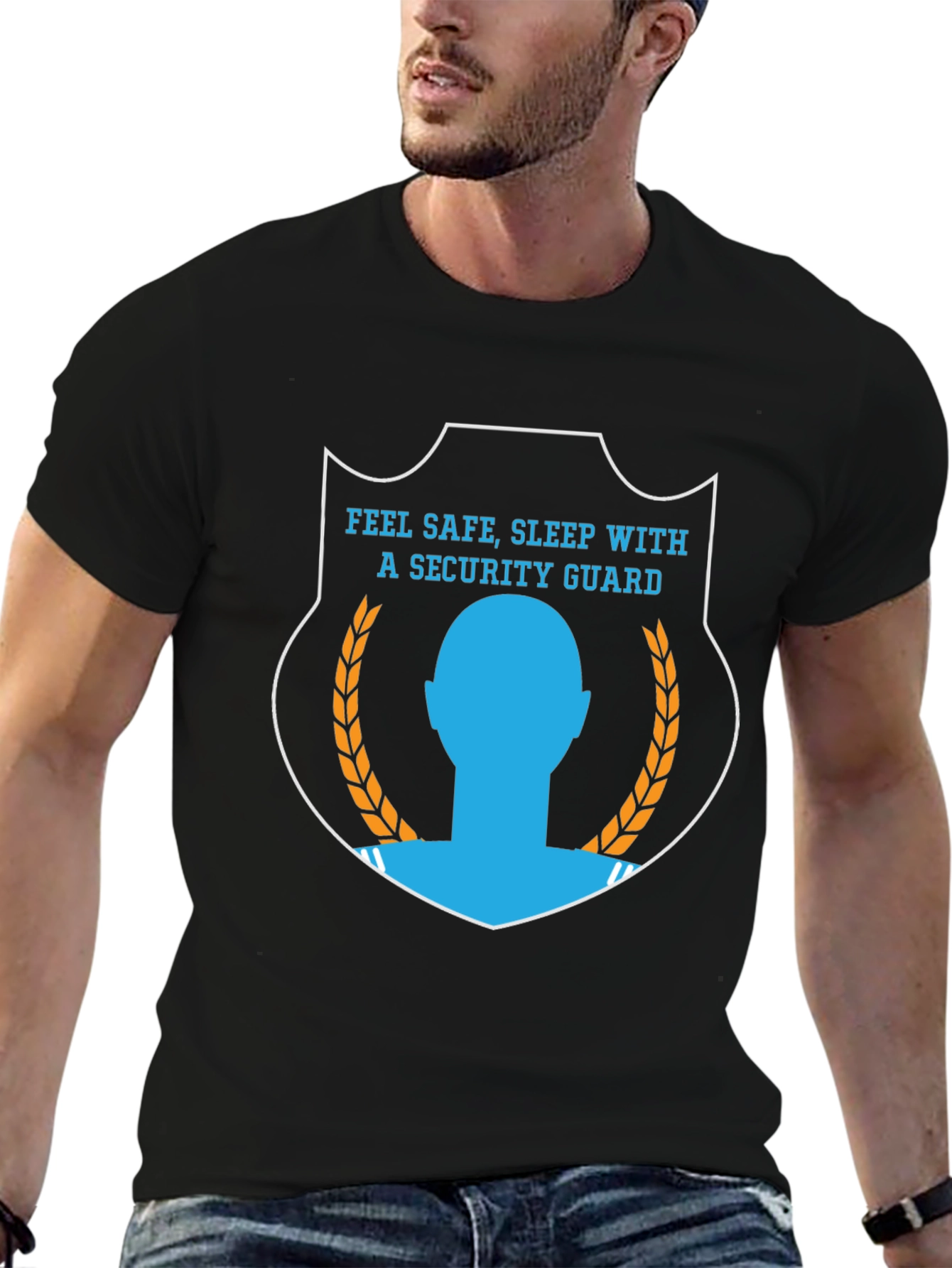 Feel Safe Sleep With a Security Guard T-Shirt