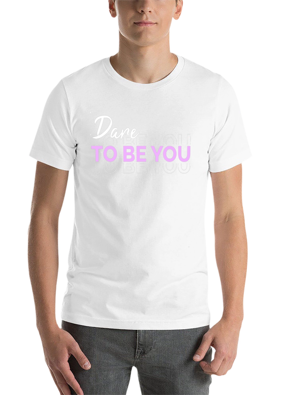 Dare To Be You Black T-Shirt