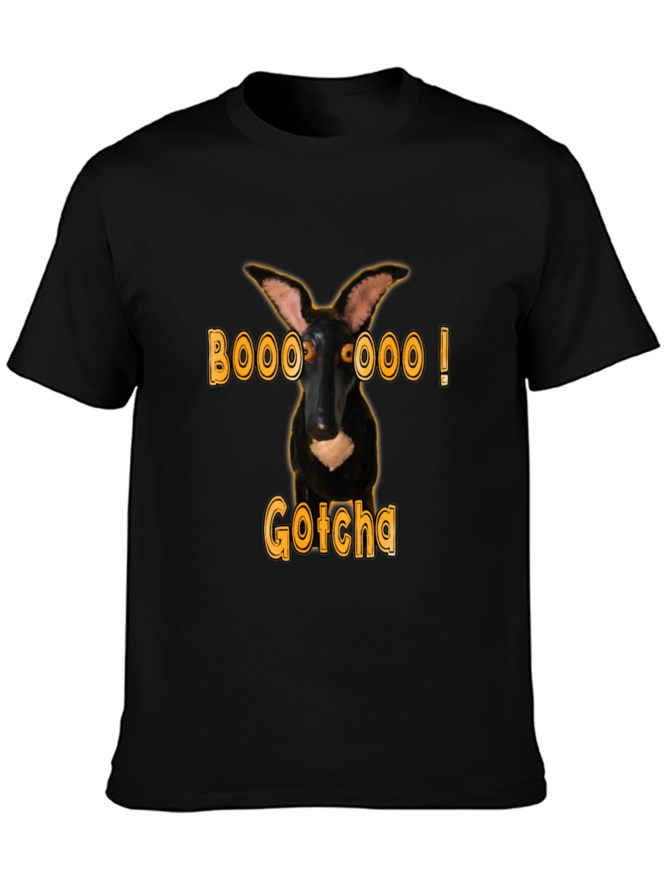 Boo! Funny Dog Halloween T-Shirt - Gotcha!