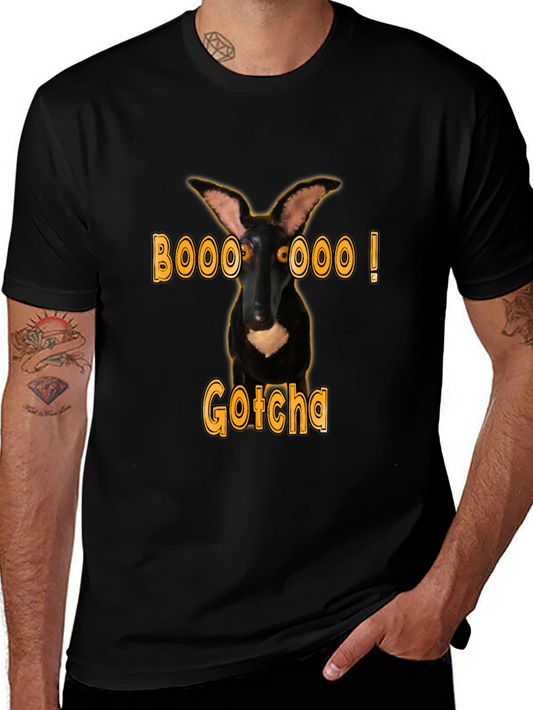 Boo! Funny Dog Halloween T-Shirt - Gotcha!