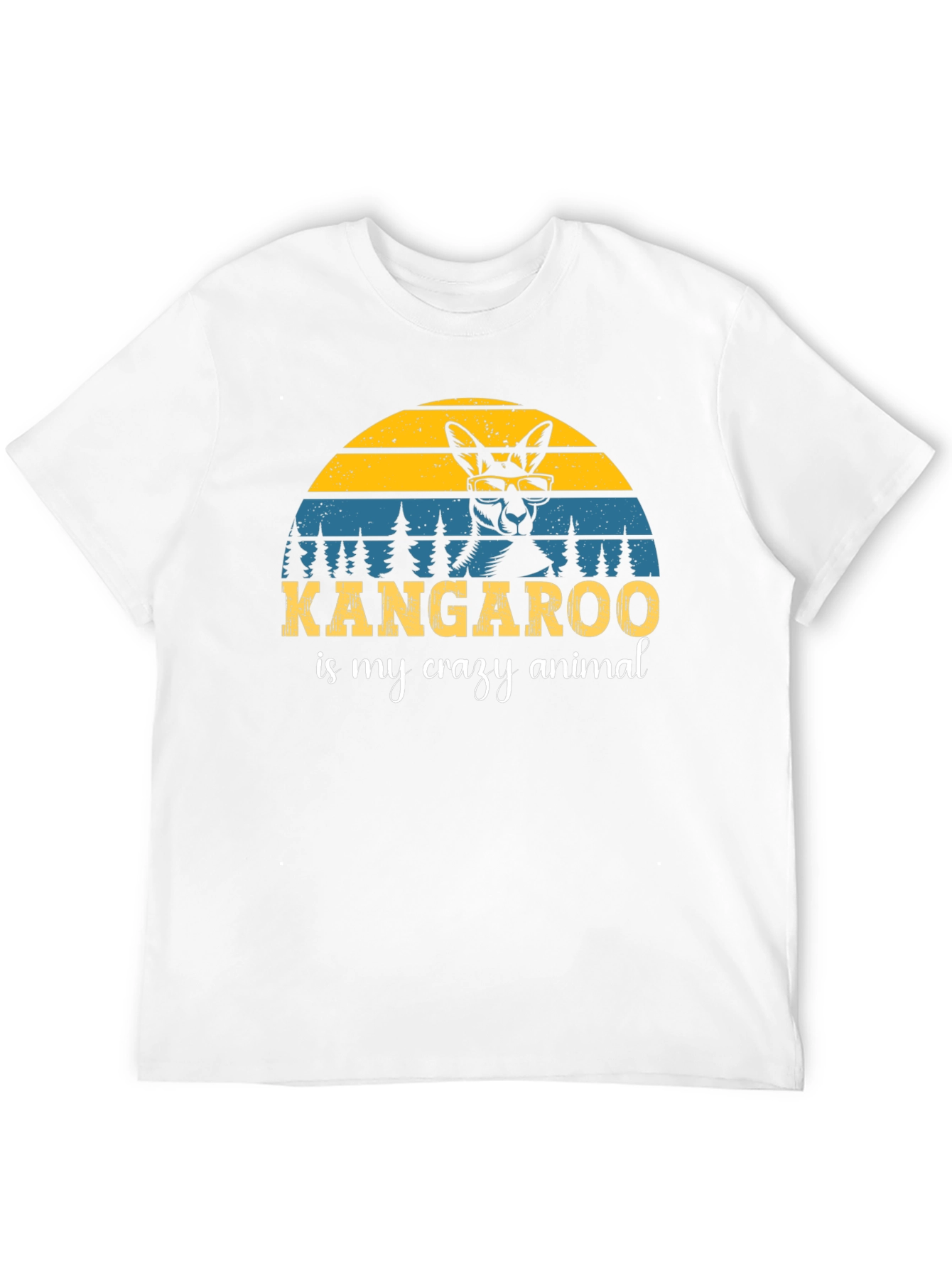 Kangaroo is My Crazy Animal T-Shirt