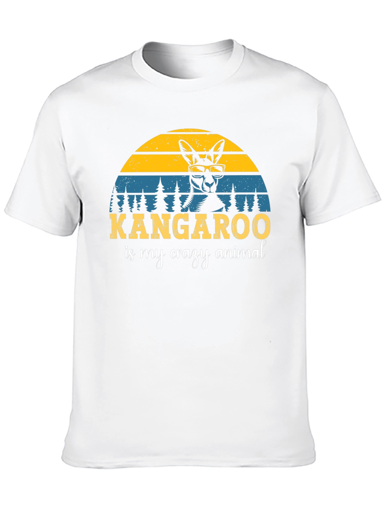 Kangaroo is My Crazy Animal T-Shirt