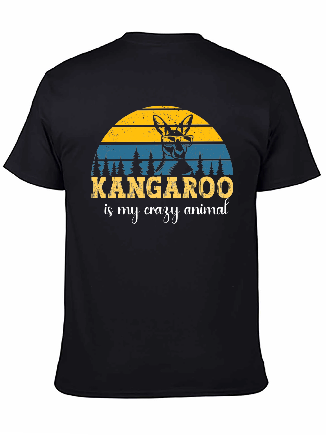 Kangaroo is My Crazy Animal T-Shirt