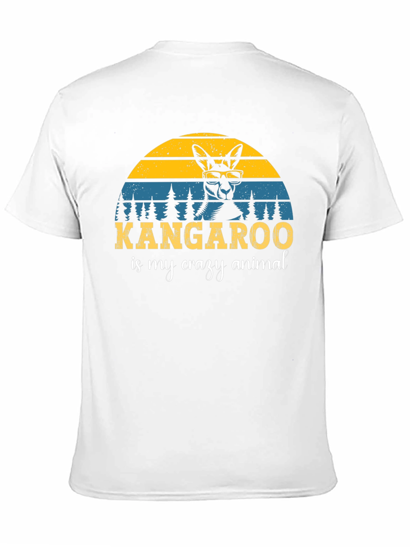 Kangaroo is My Crazy Animal T-Shirt