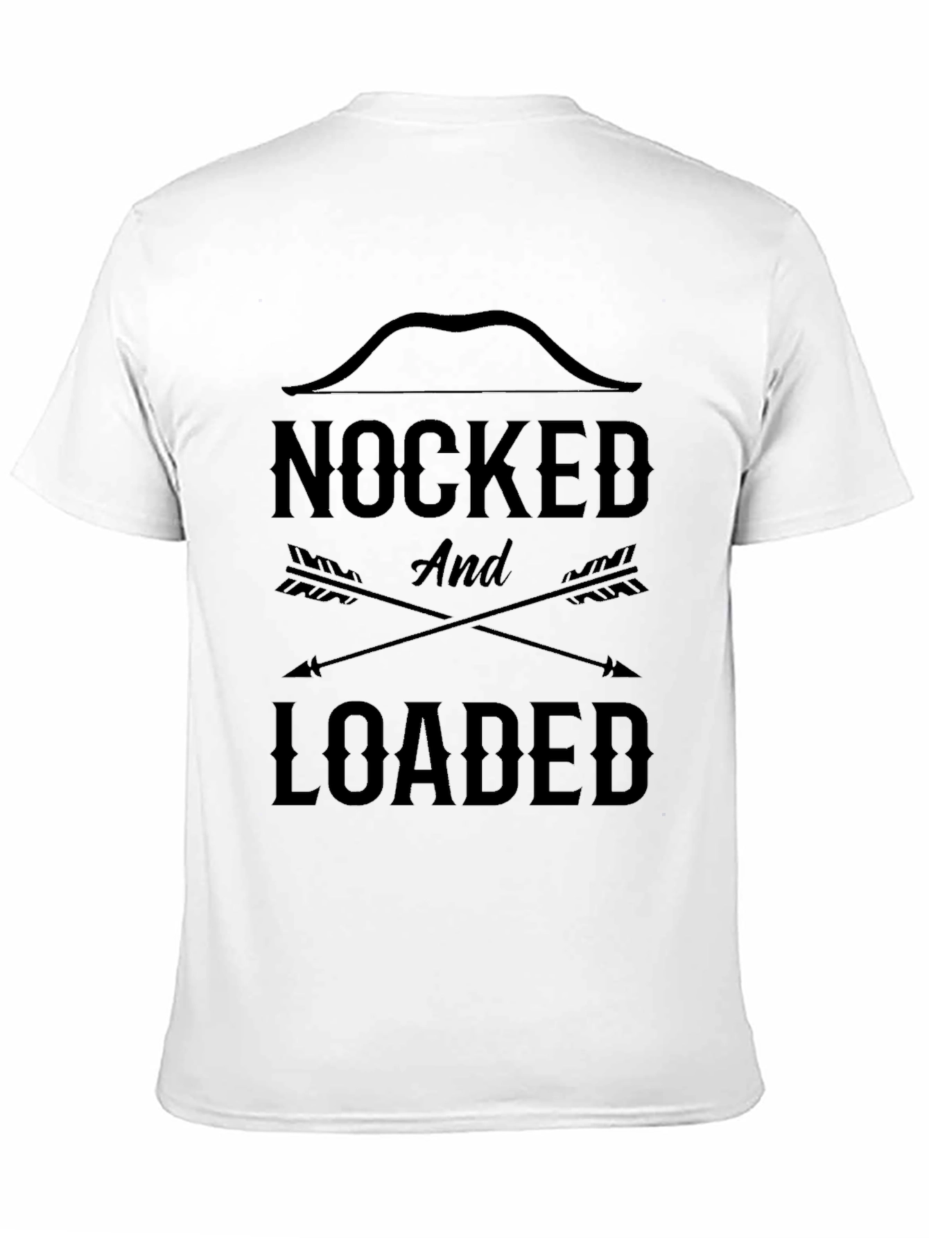 Nocked and Loaded Graphic Tee - Black
