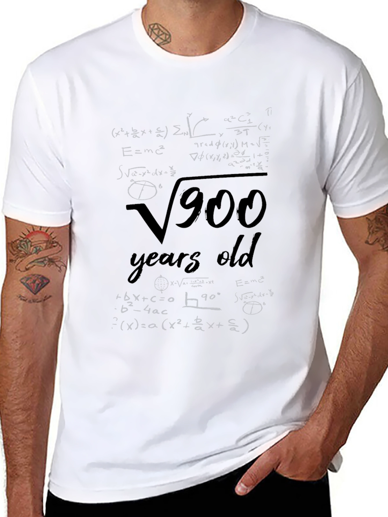 Funny 30th Birthday Math Equation T-Shirt