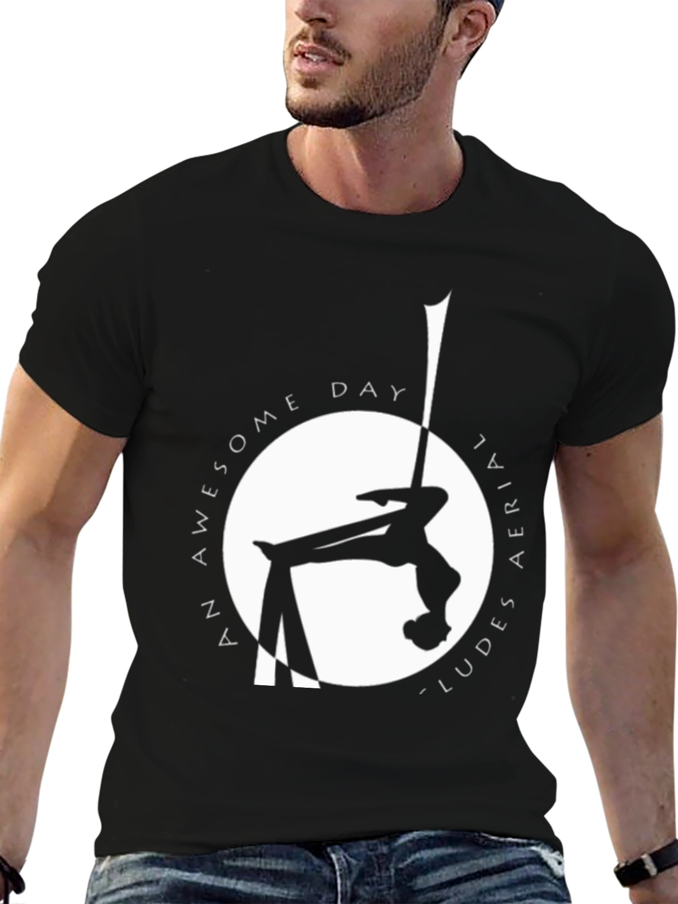 Aerial Silks T-Shirt: An Awesome Day Includes Aerial