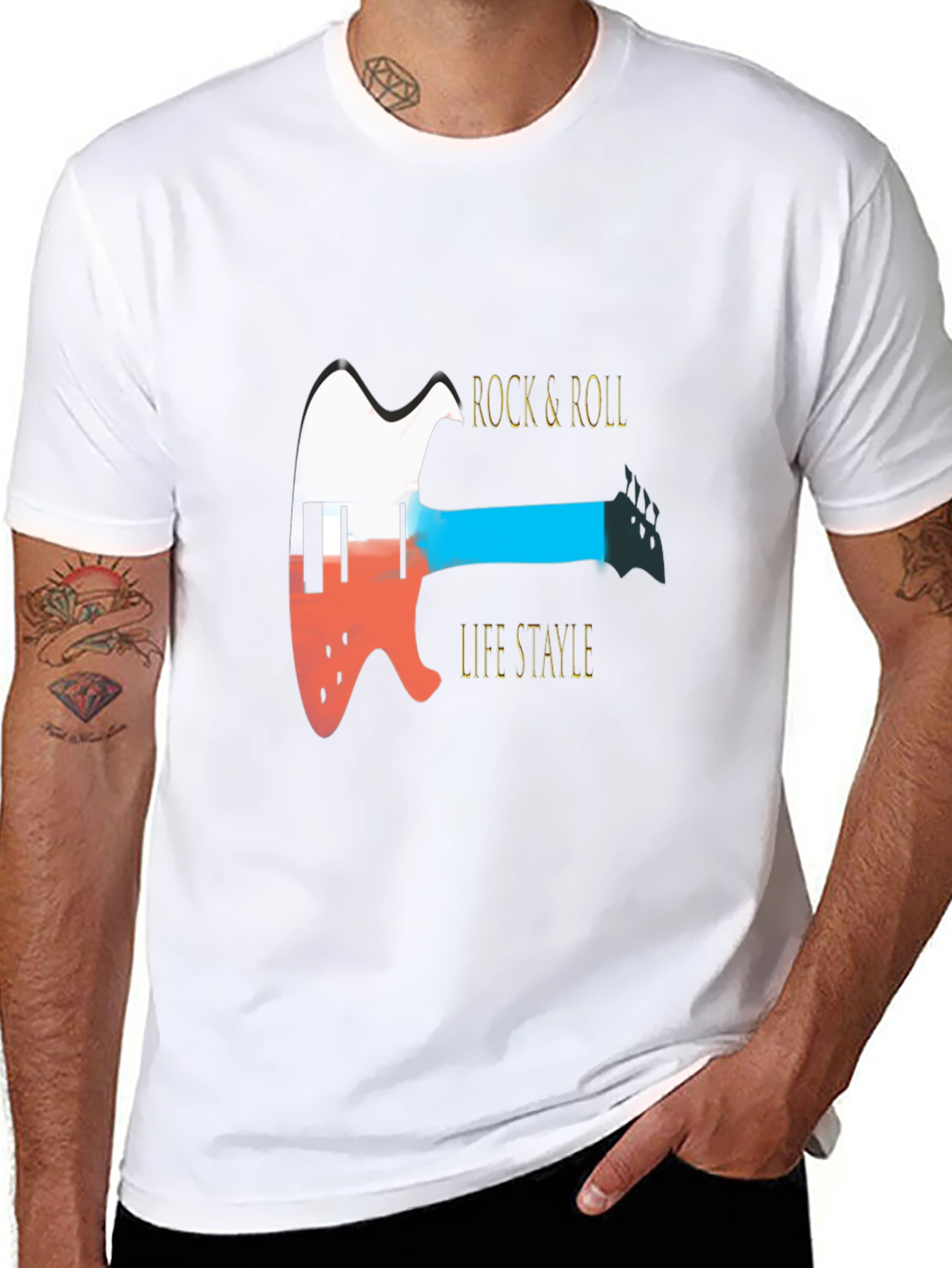 Rock & Roll Lifestyle Graphic Tee