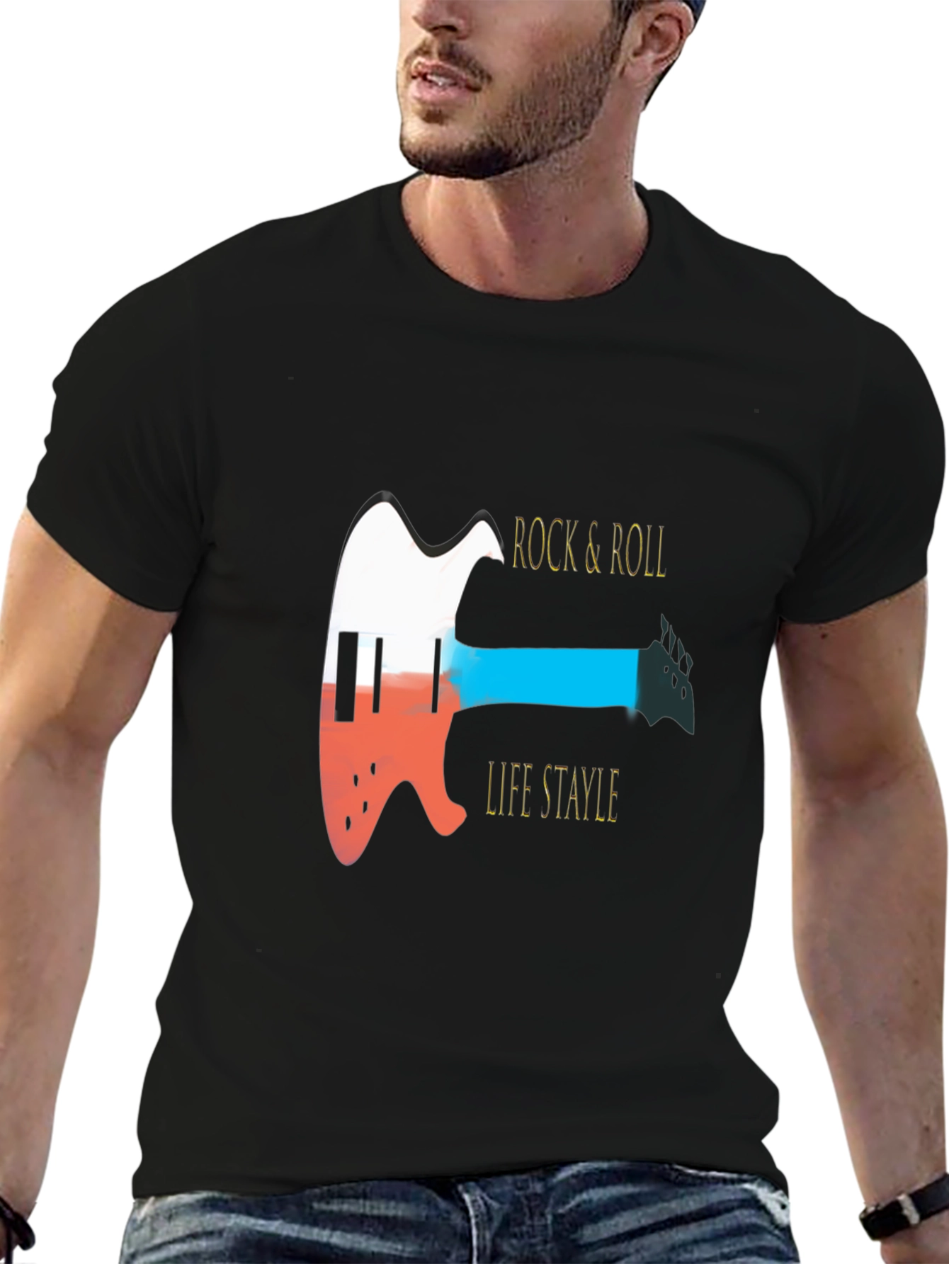 Rock & Roll Lifestyle Graphic Tee