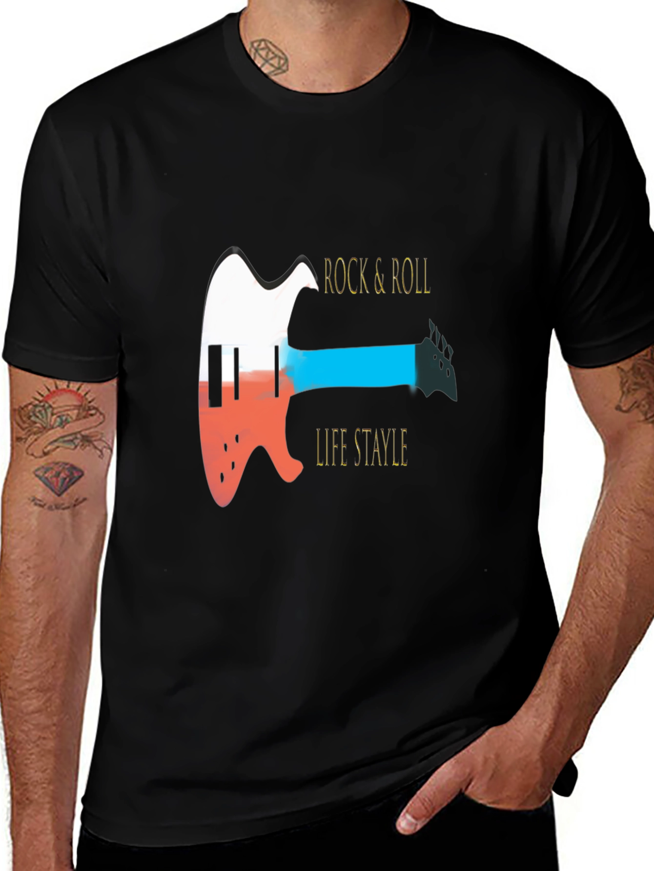 Rock & Roll Lifestyle Graphic Tee