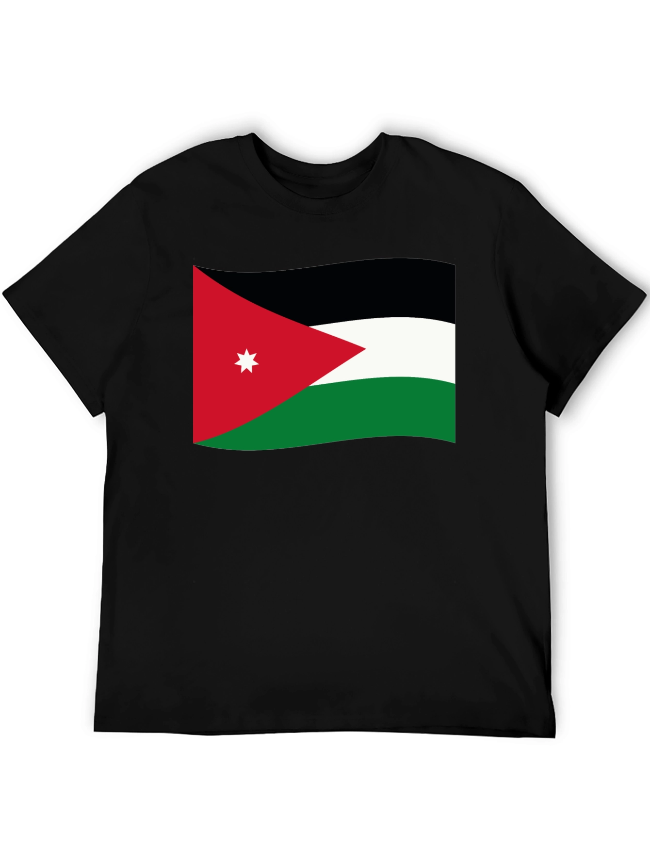 Jordan Flag Graphic Black T-Shirt