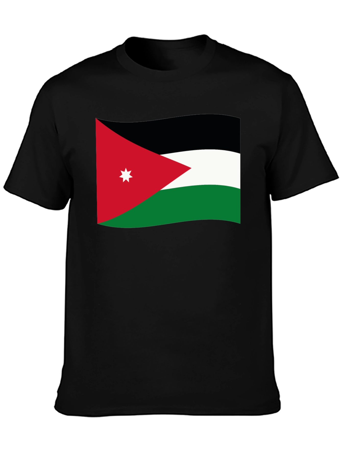 Jordan Flag Graphic Black T-Shirt