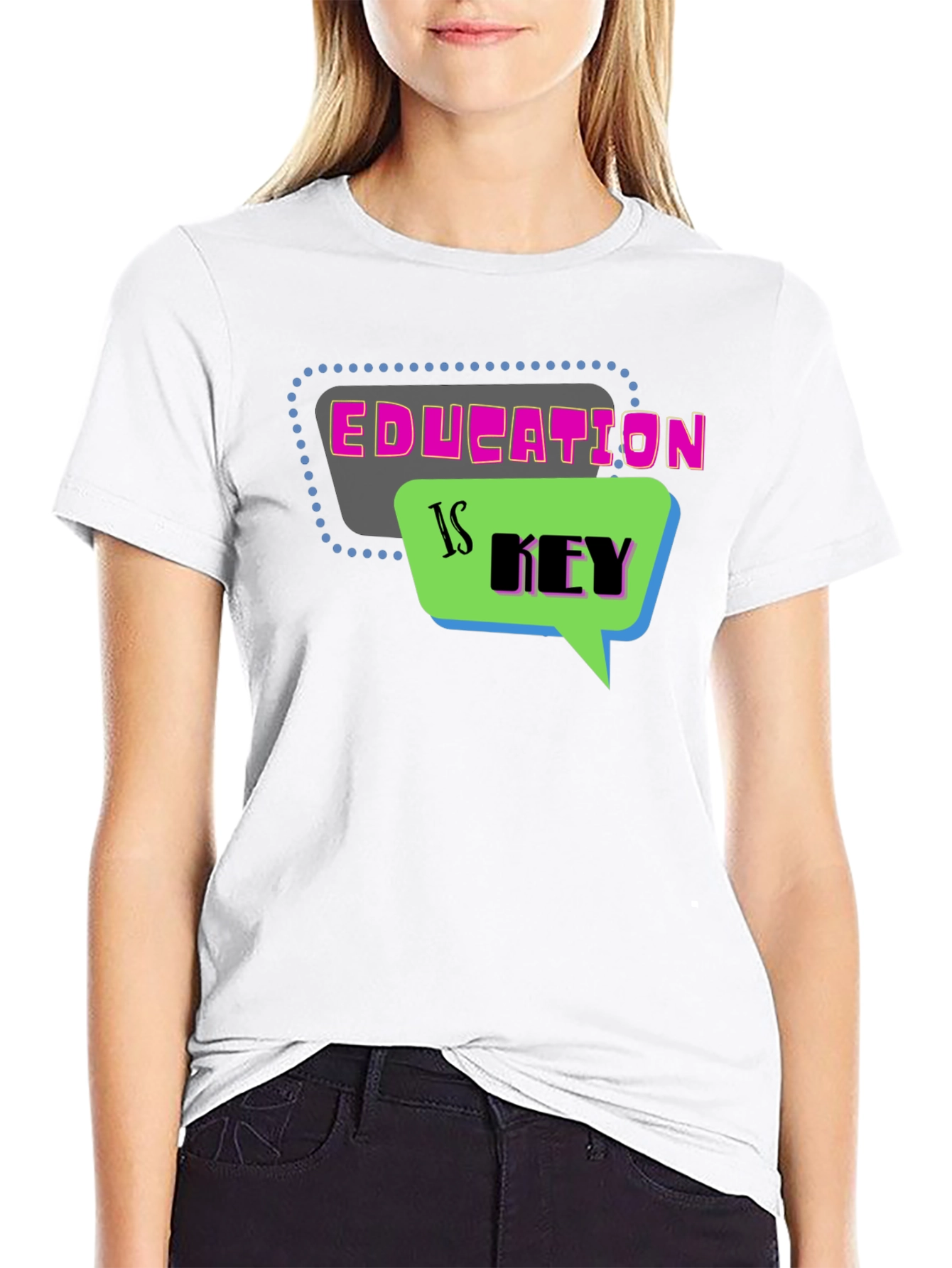 Education is Key Graphic T-Shirt