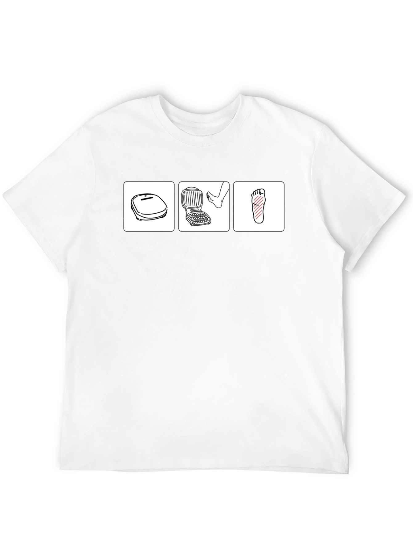 George Foreman Grill Foot T-Shirt