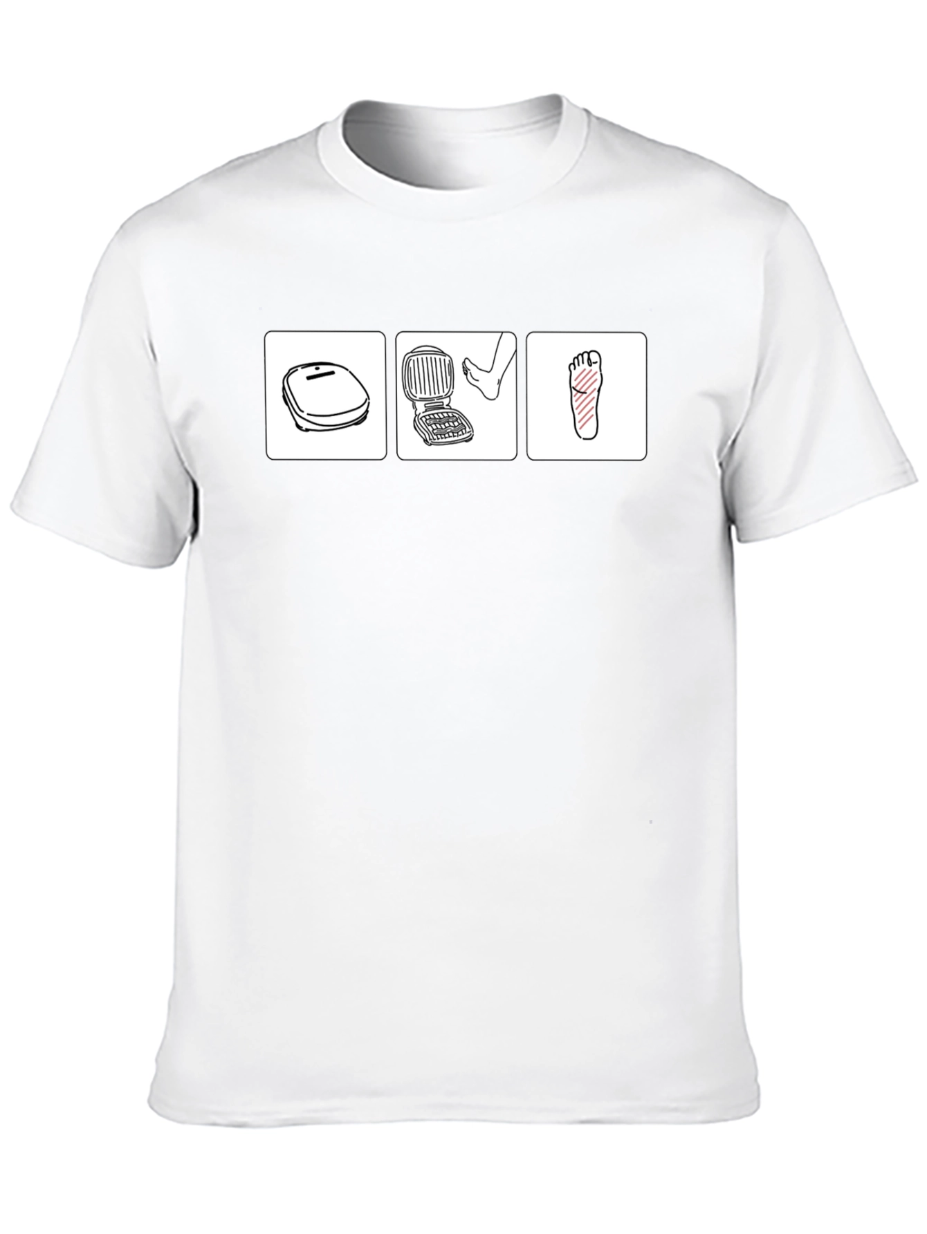 George Foreman Grill Foot T-Shirt