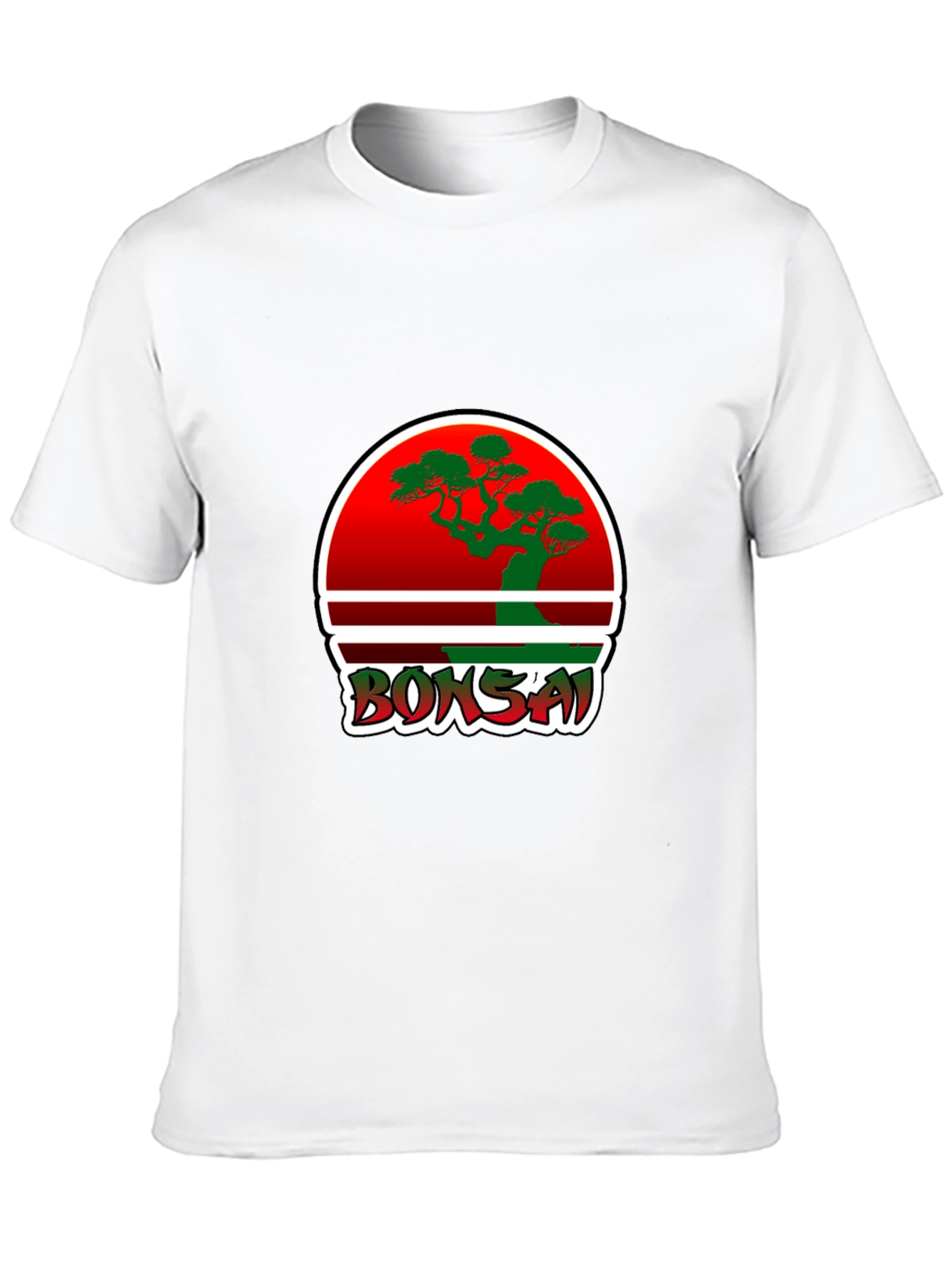 Bonsai Tree Graphic T-Shirt - Stylish Urban Design