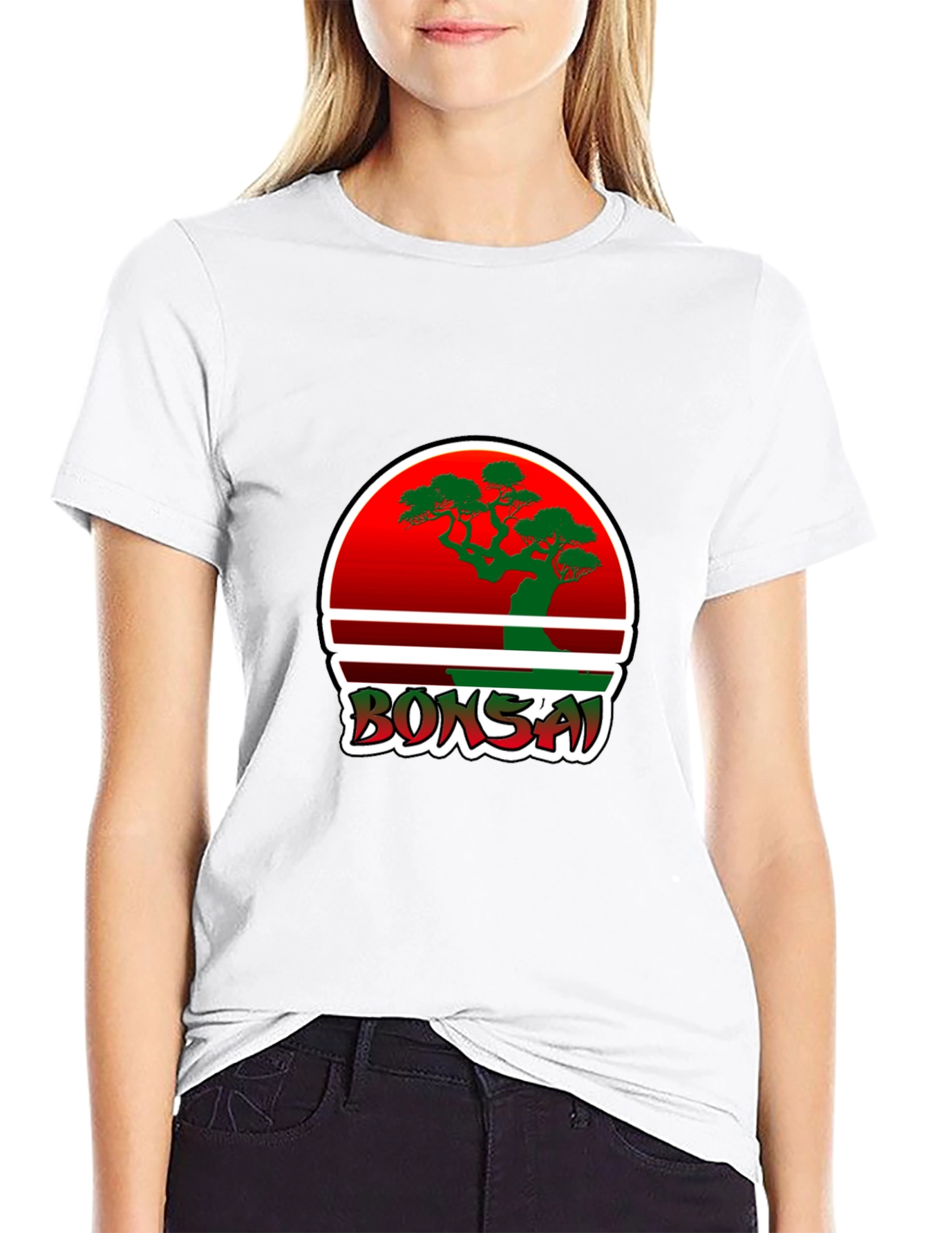 Bonsai Tree Graphic T-Shirt - Stylish Urban Design