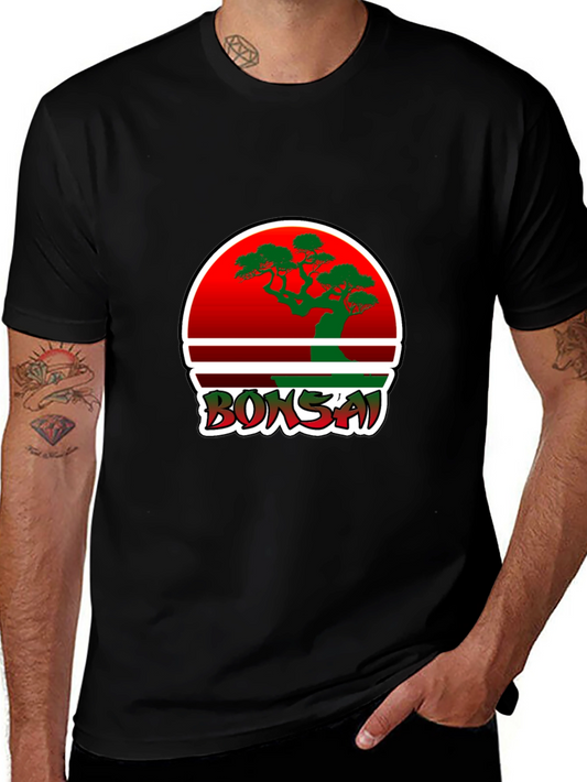 Bonsai Tree Graphic T-Shirt - Stylish Urban Design
