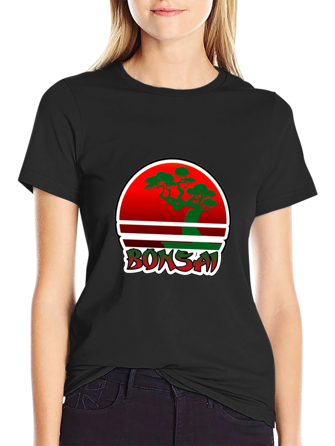 Bonsai Tree Graphic T-Shirt - Stylish Urban Design