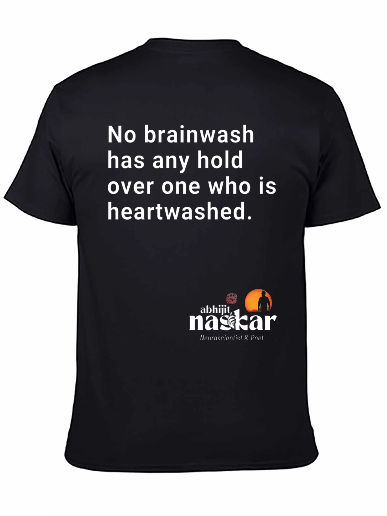 Heartwashed Black T-Shirt