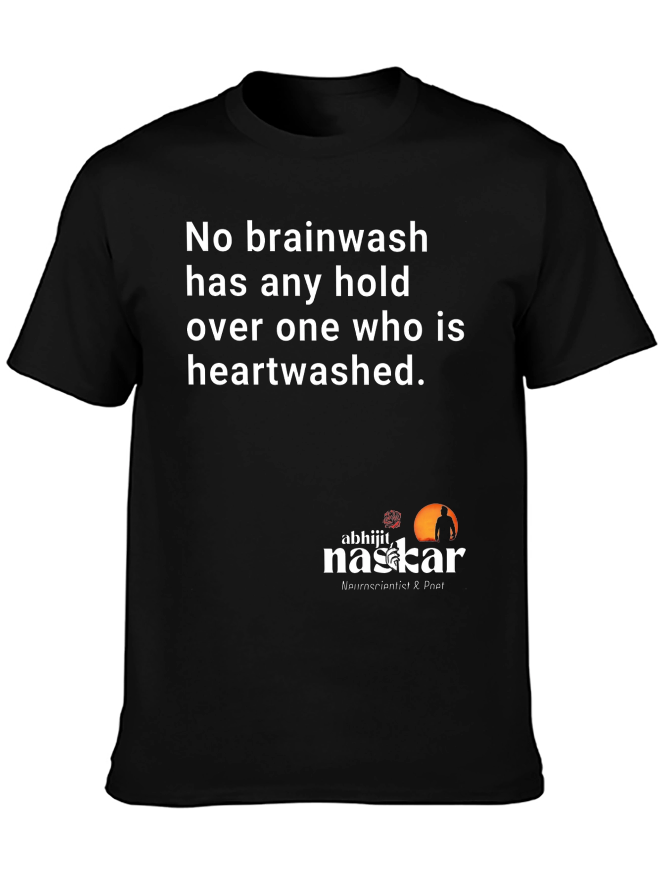 Heartwashed Black T-Shirt