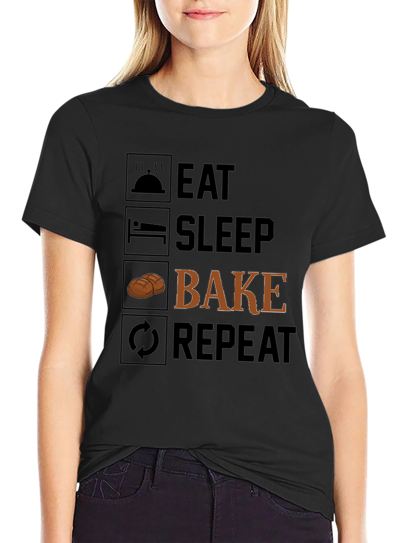 Eat Sleep Bake Repeat - Baker T-Shirt