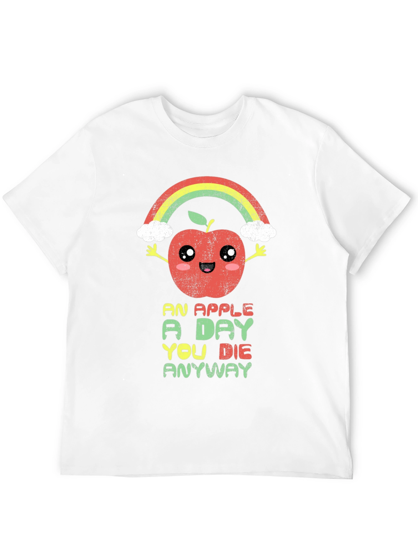 Funny Apple Rainbow T-Shirt