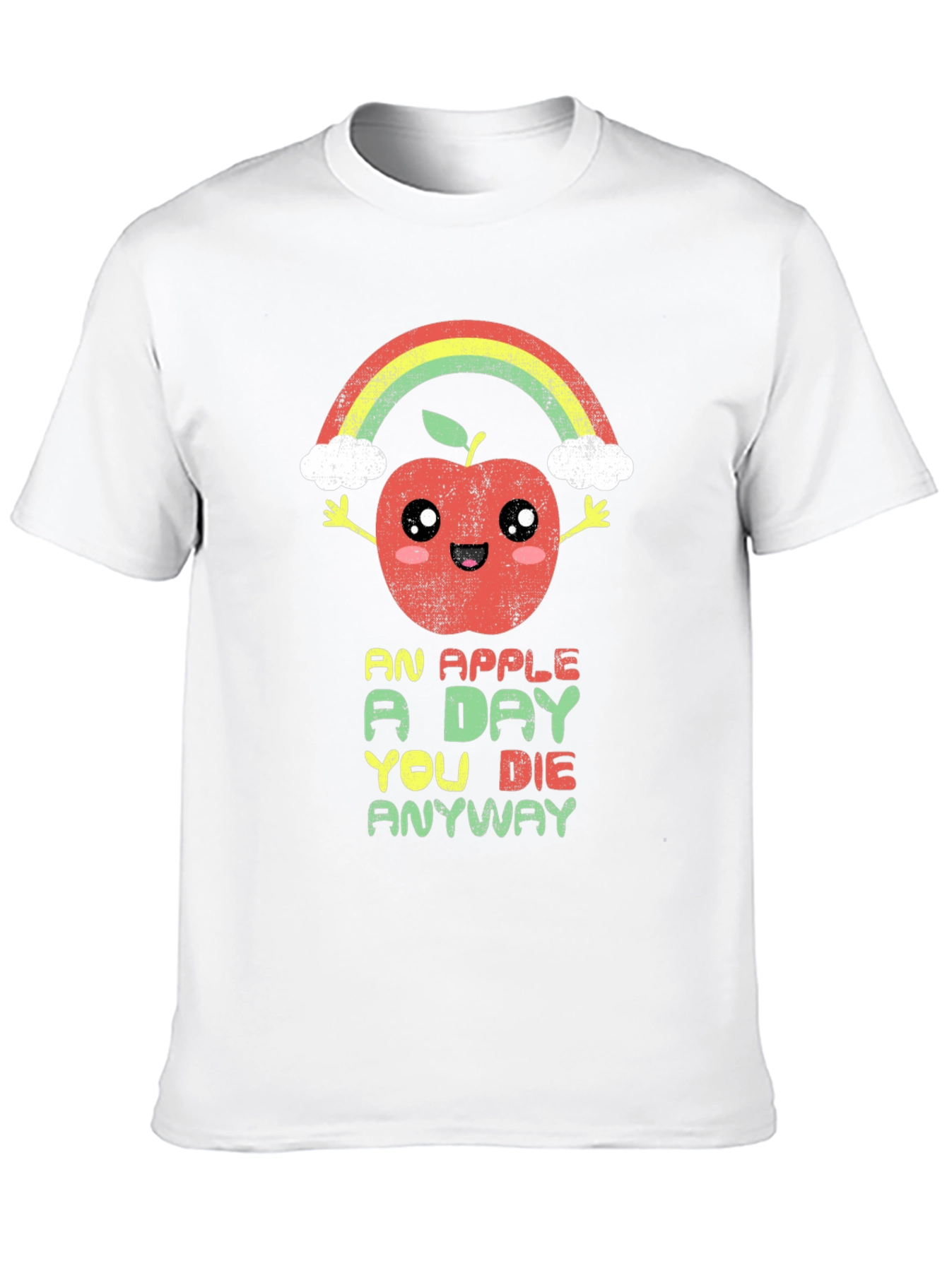 Funny Apple Rainbow T-Shirt