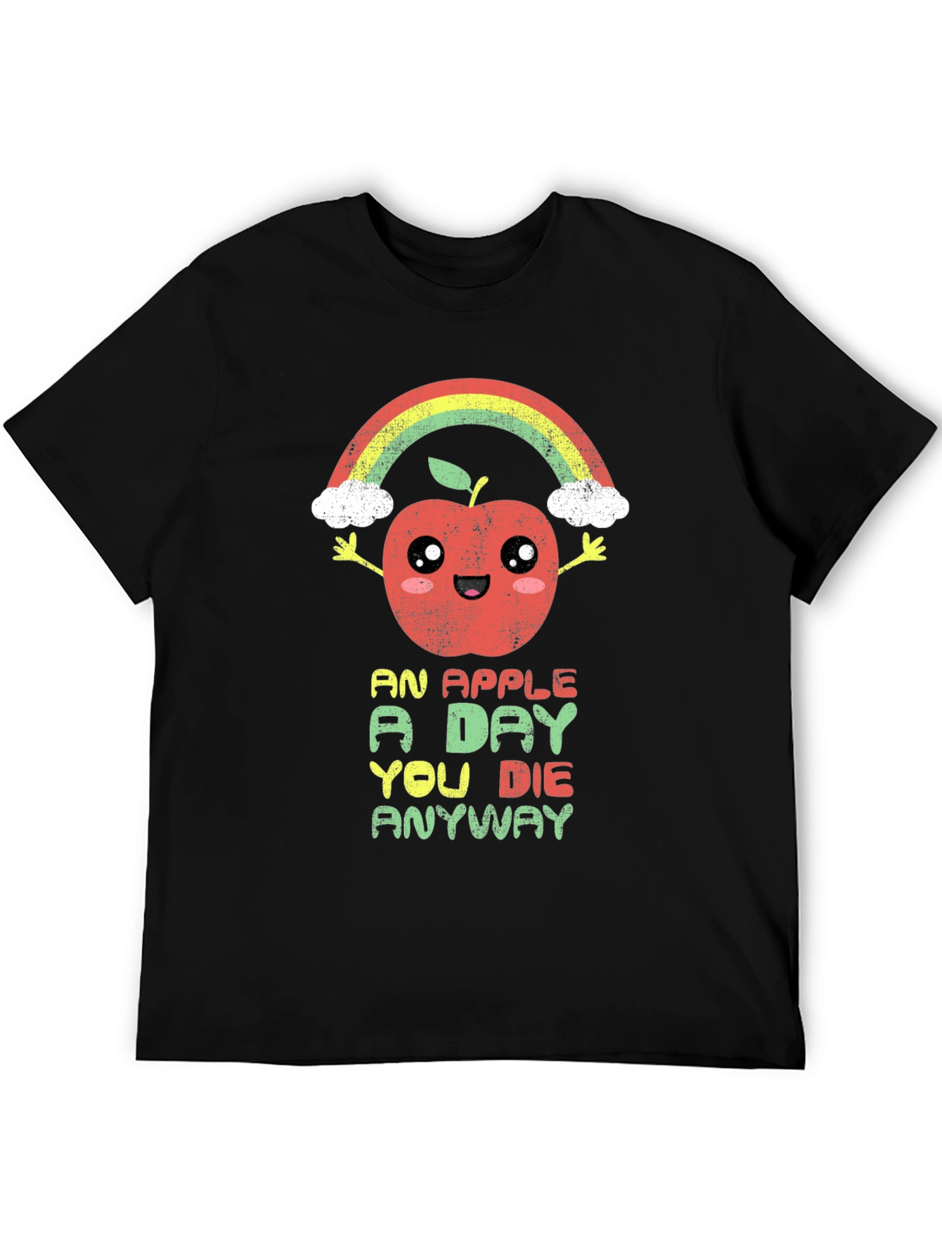 Funny Apple Rainbow T-Shirt
