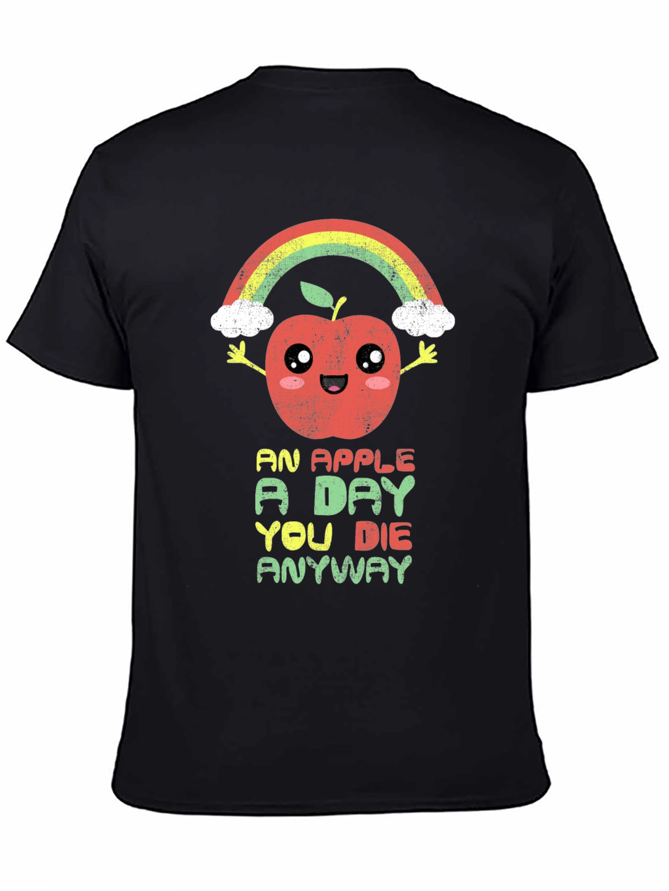 Funny Apple Rainbow T-Shirt