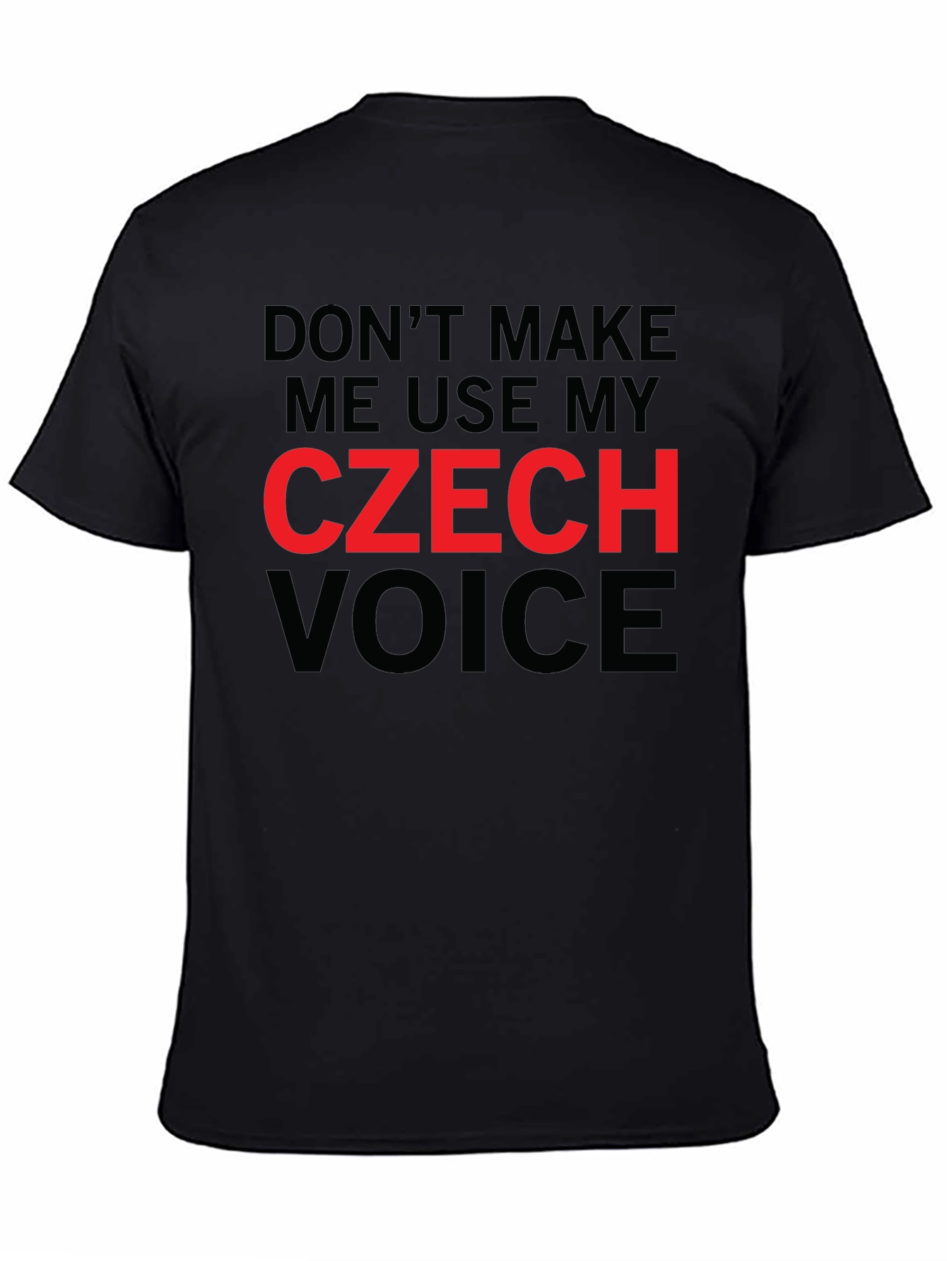 Czech Voice T-Shirt - Funny Novelty Tee