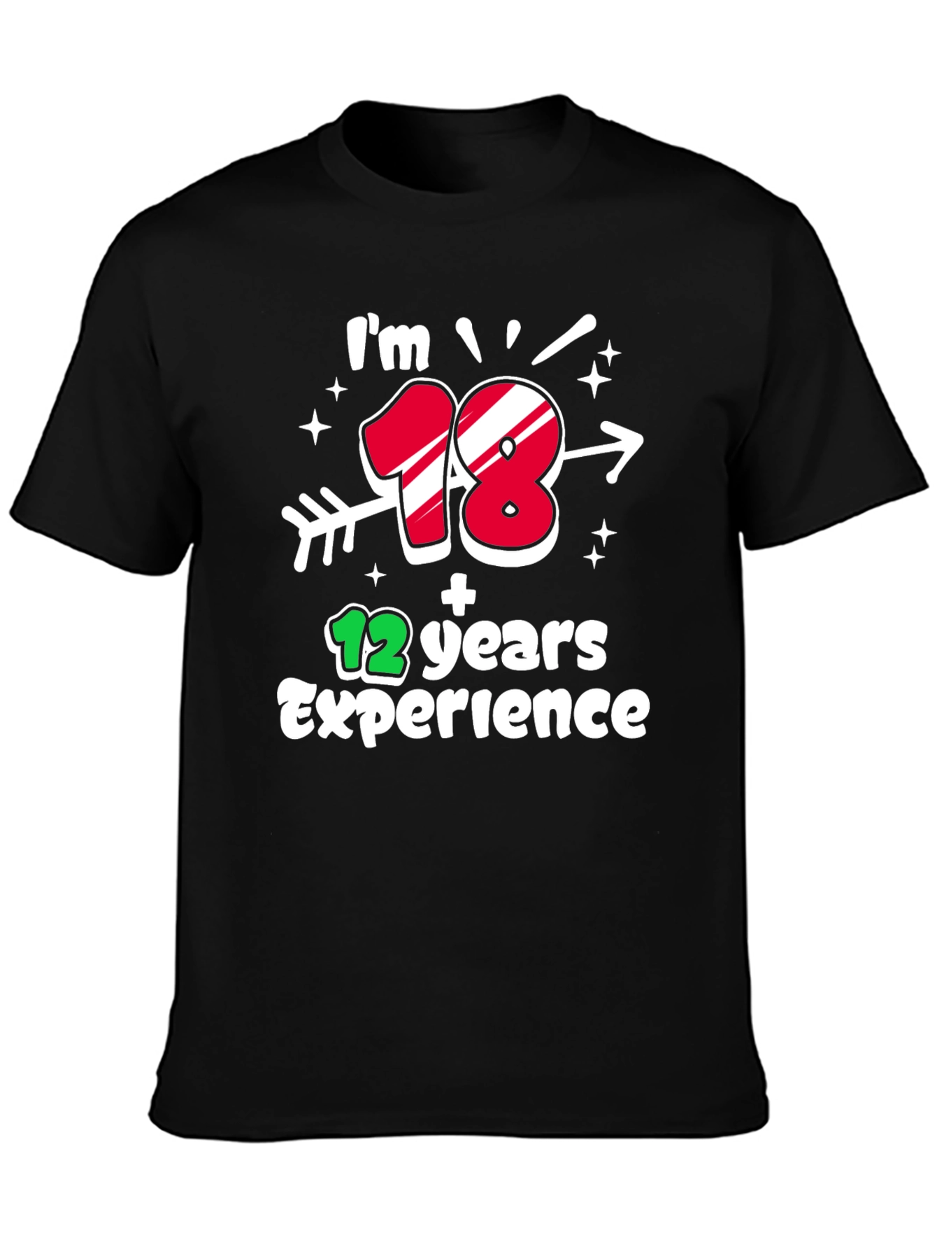 Im 18 Plus 12 Years Experience T-Shirt